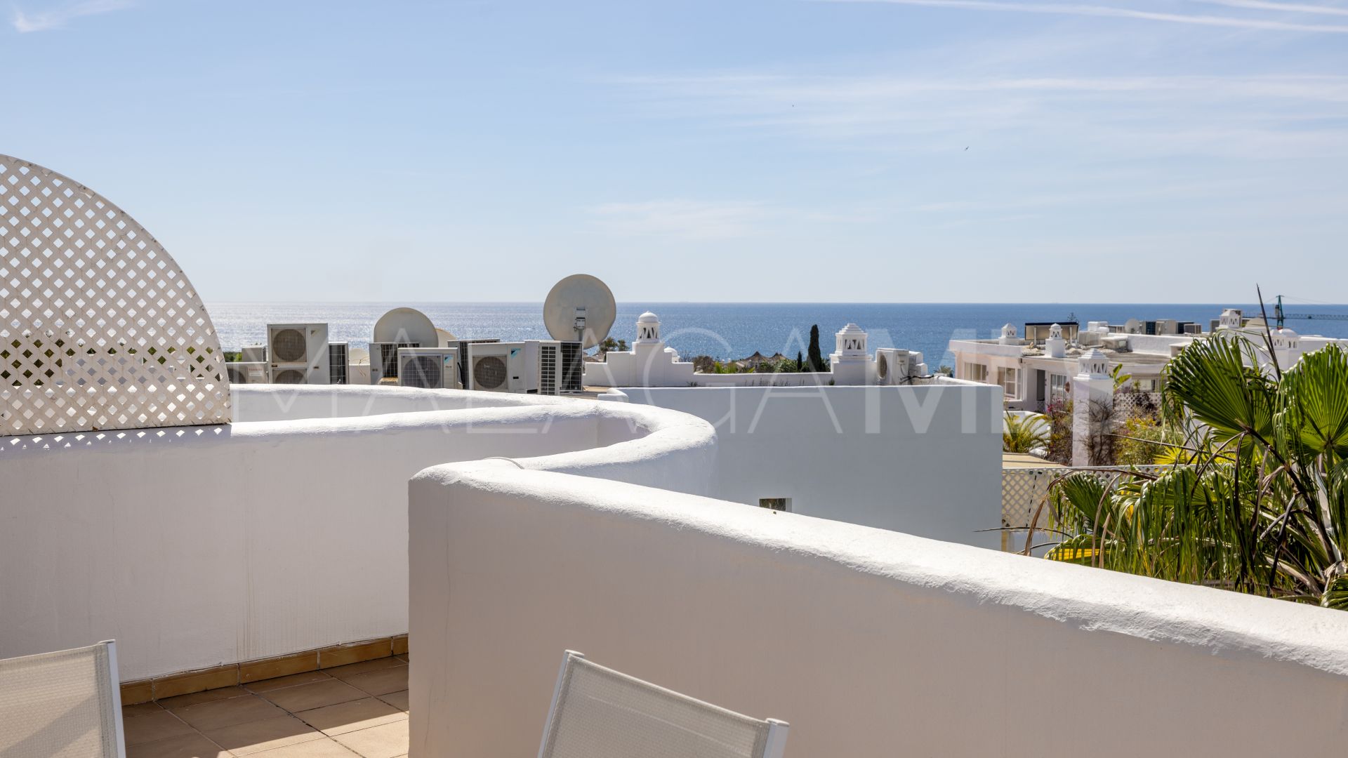 Duplex penthouse for sale in Marbella Real