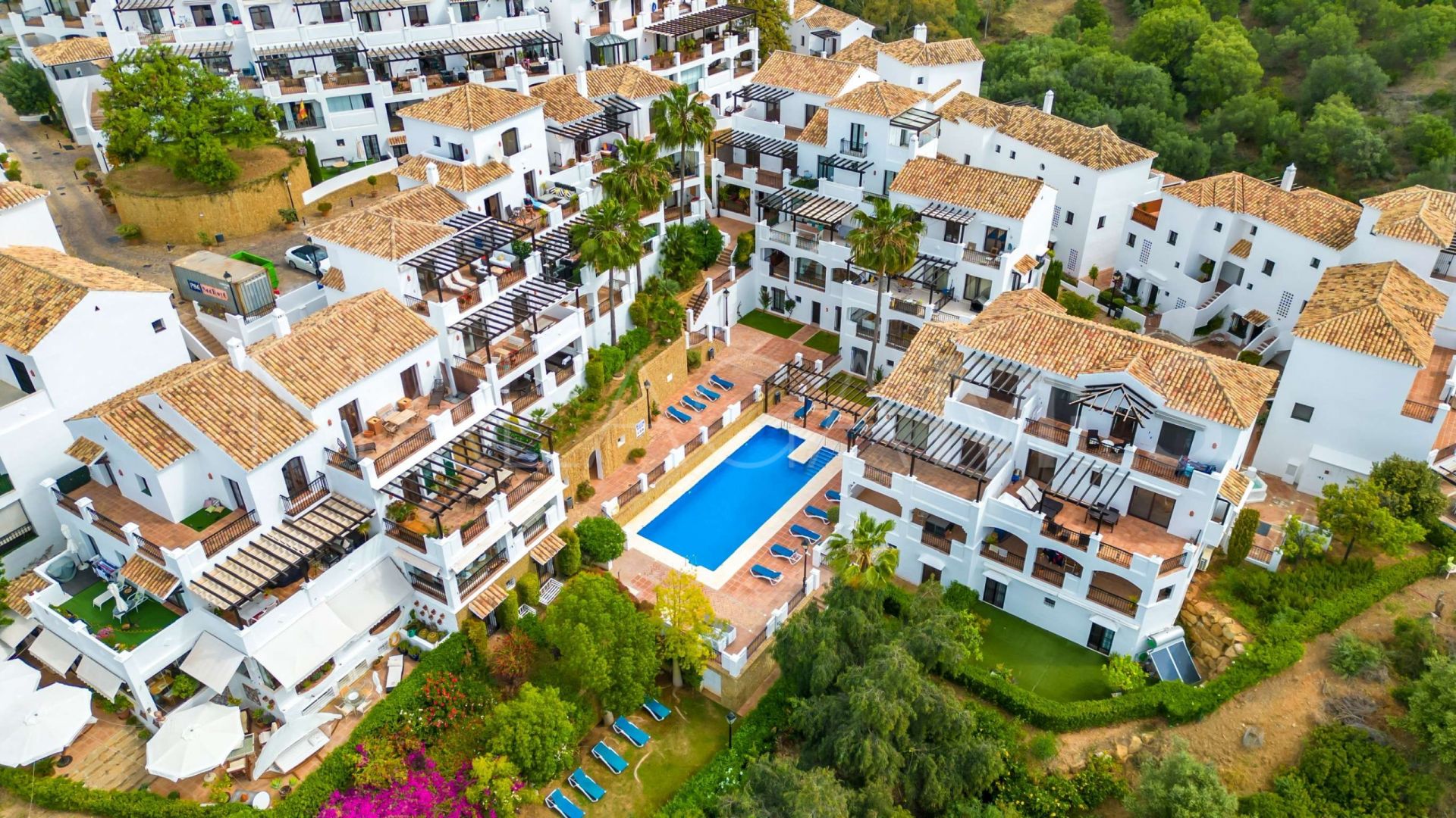 Tvåvånings takvåning for sale in Los Altos de los Monteros