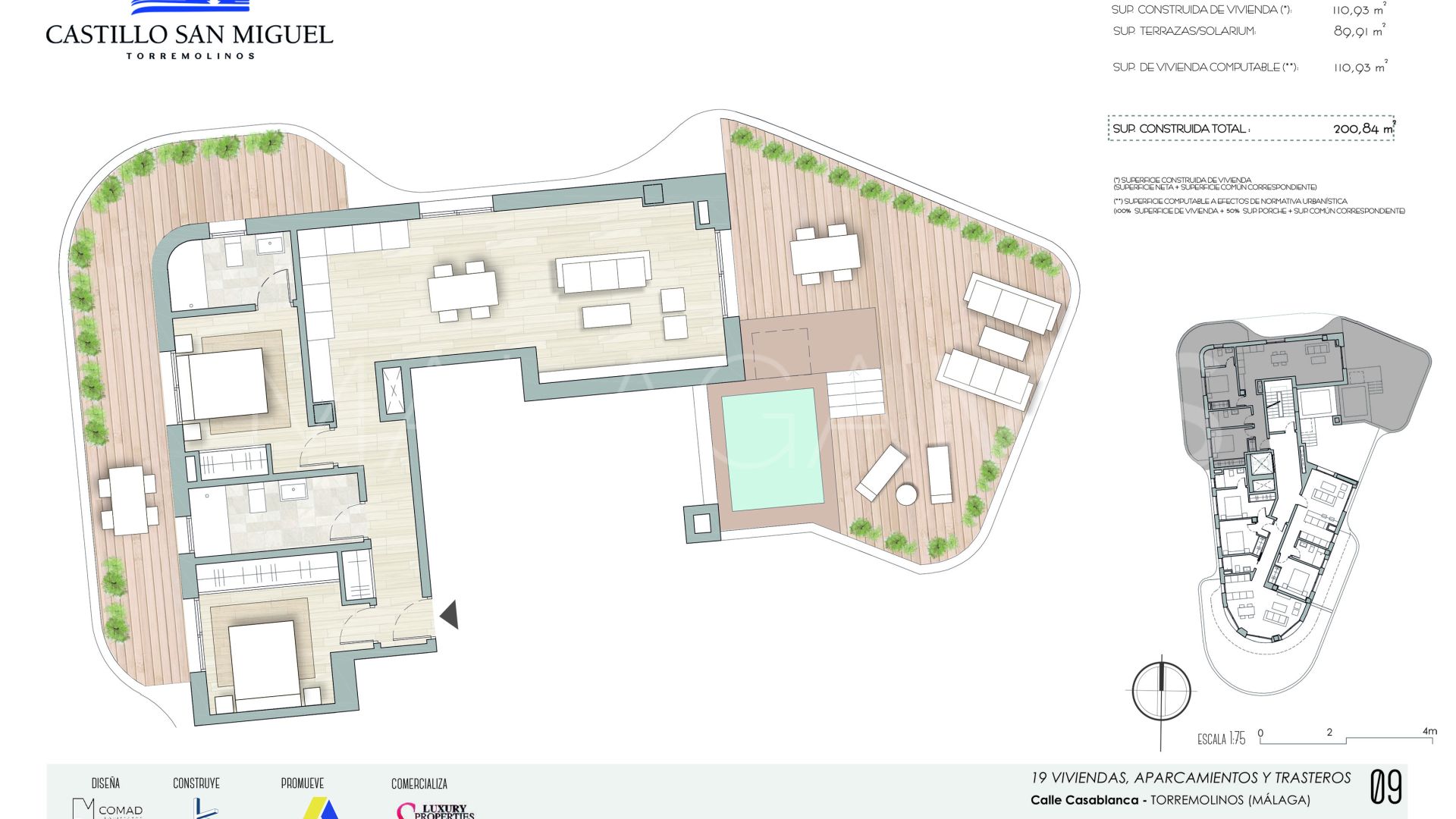 Appartement terrasse for sale in Torremolinos Centro