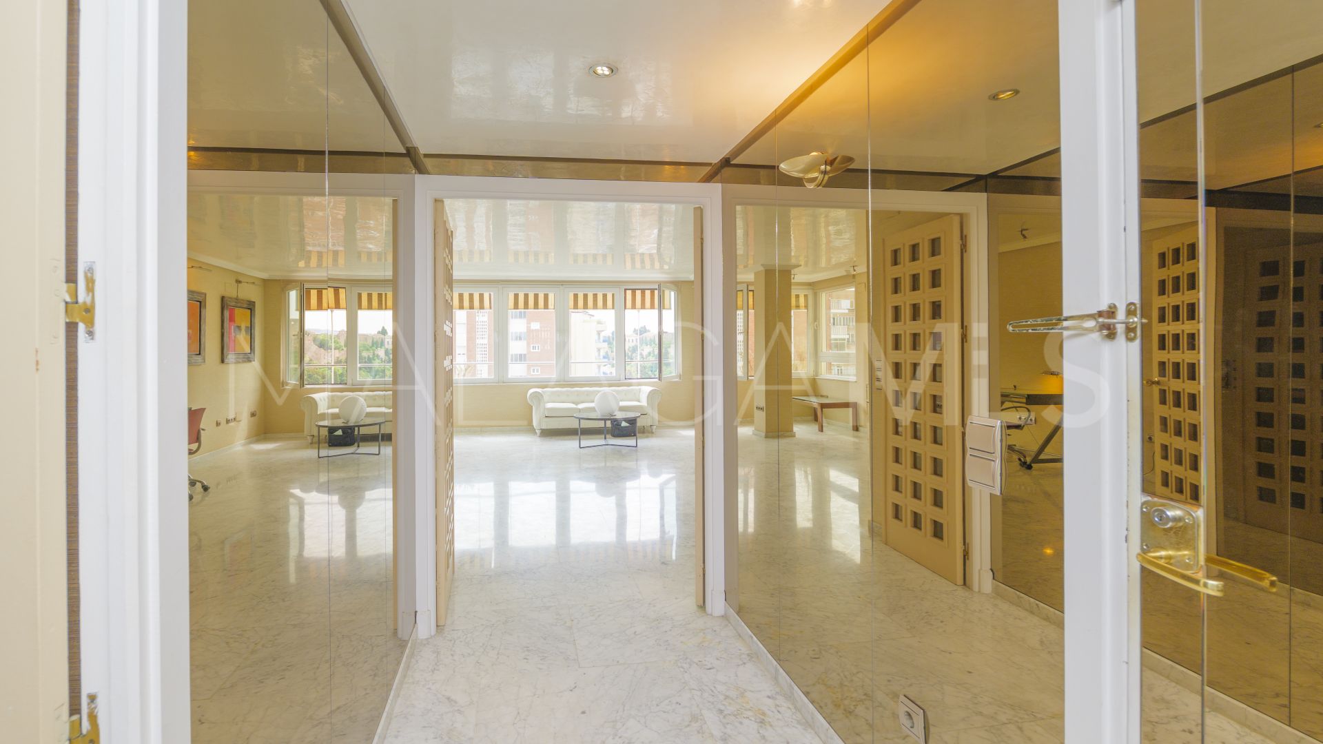 For sale La Malagueta - La Caleta 3 bedrooms penthouse