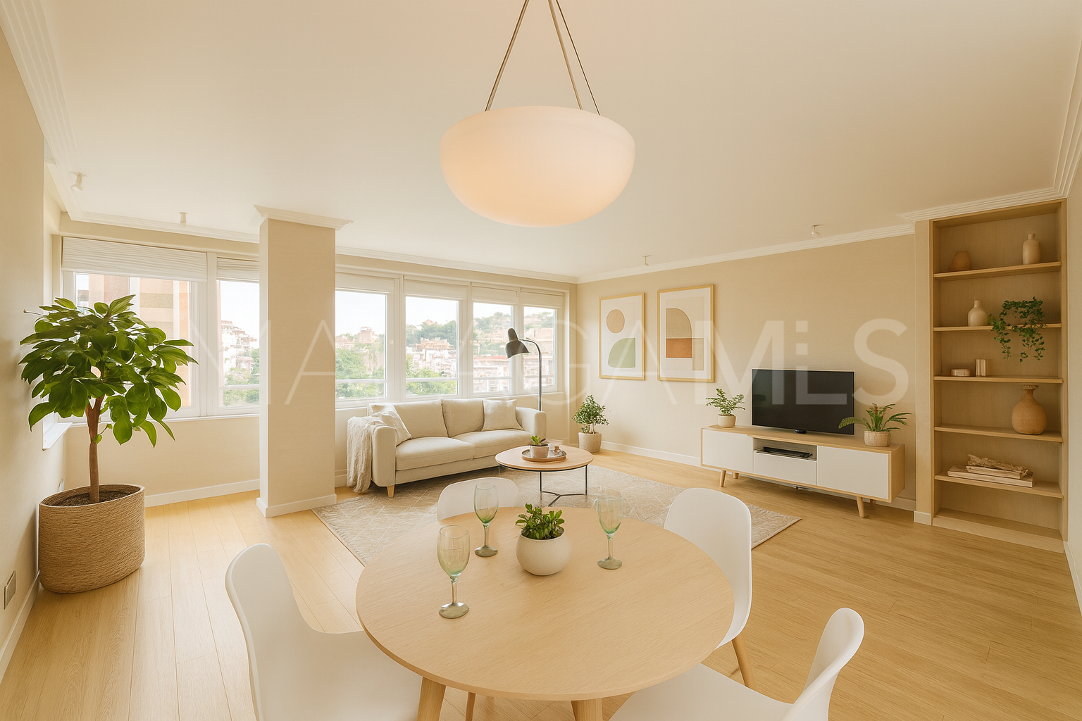 For sale La Malagueta - La Caleta 3 bedrooms penthouse