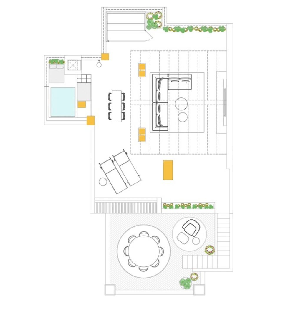 Zweistöckiges penthouse for sale in Bahía del Velerín
