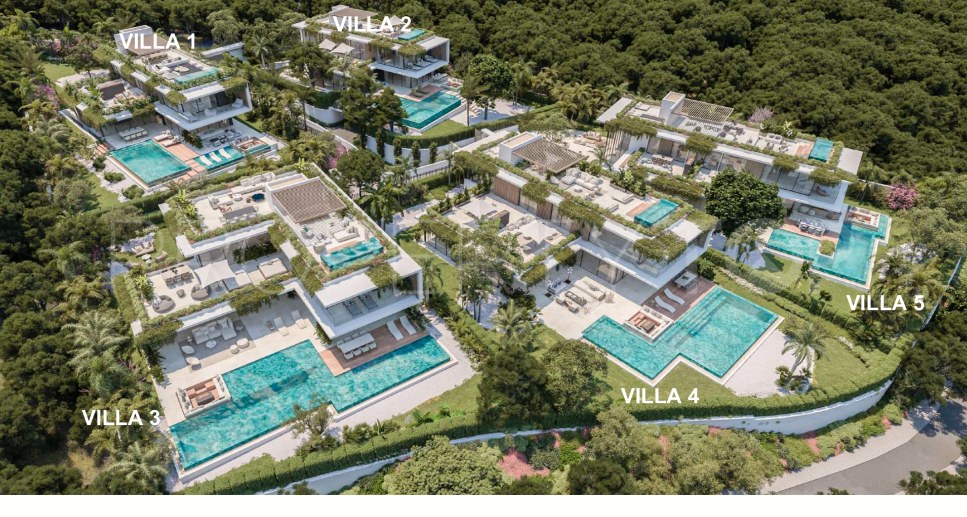 For sale Cascada de Camojan villa with 5 bedrooms