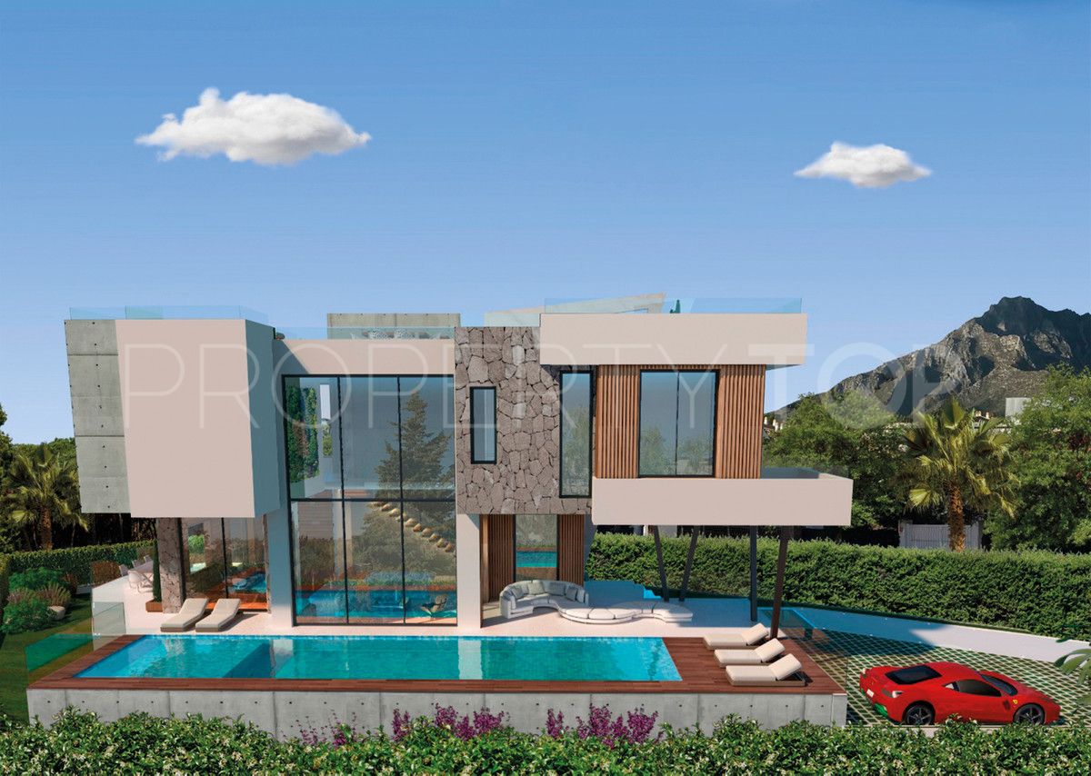 For sale Marbella Golden Mile villa with 5 bedrooms