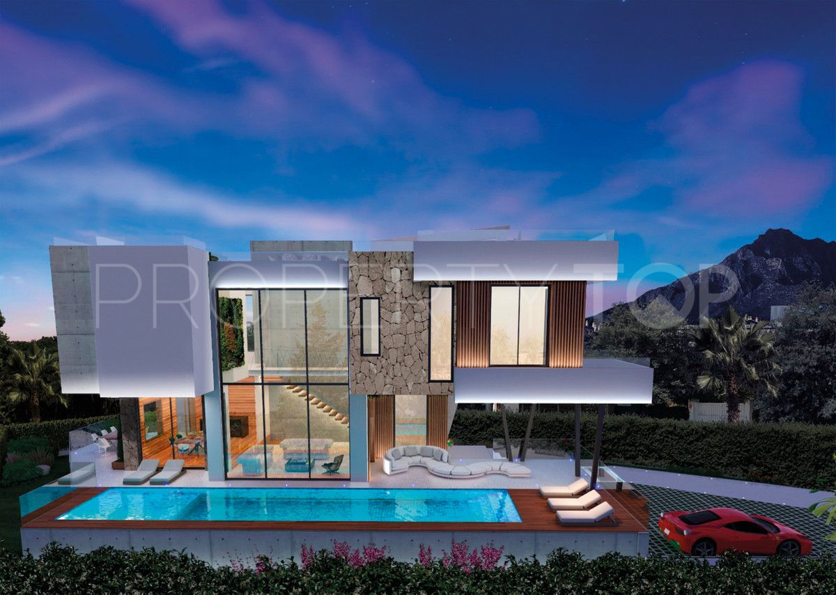 For sale Marbella Golden Mile villa with 5 bedrooms