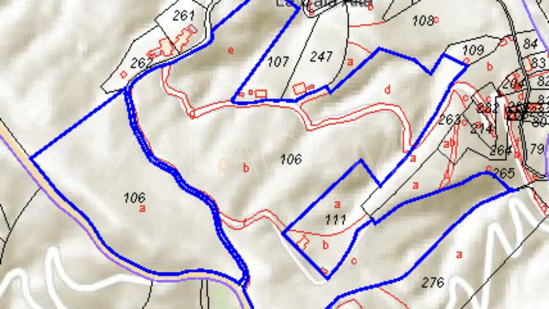 Tomt for sale in Estepona