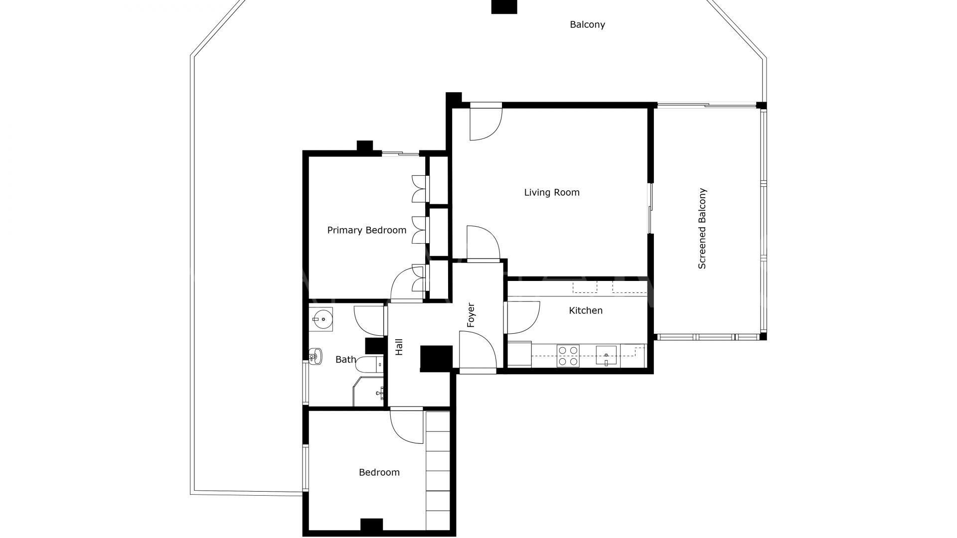 Los Pacos, Ático with 2 bedrooms for sale