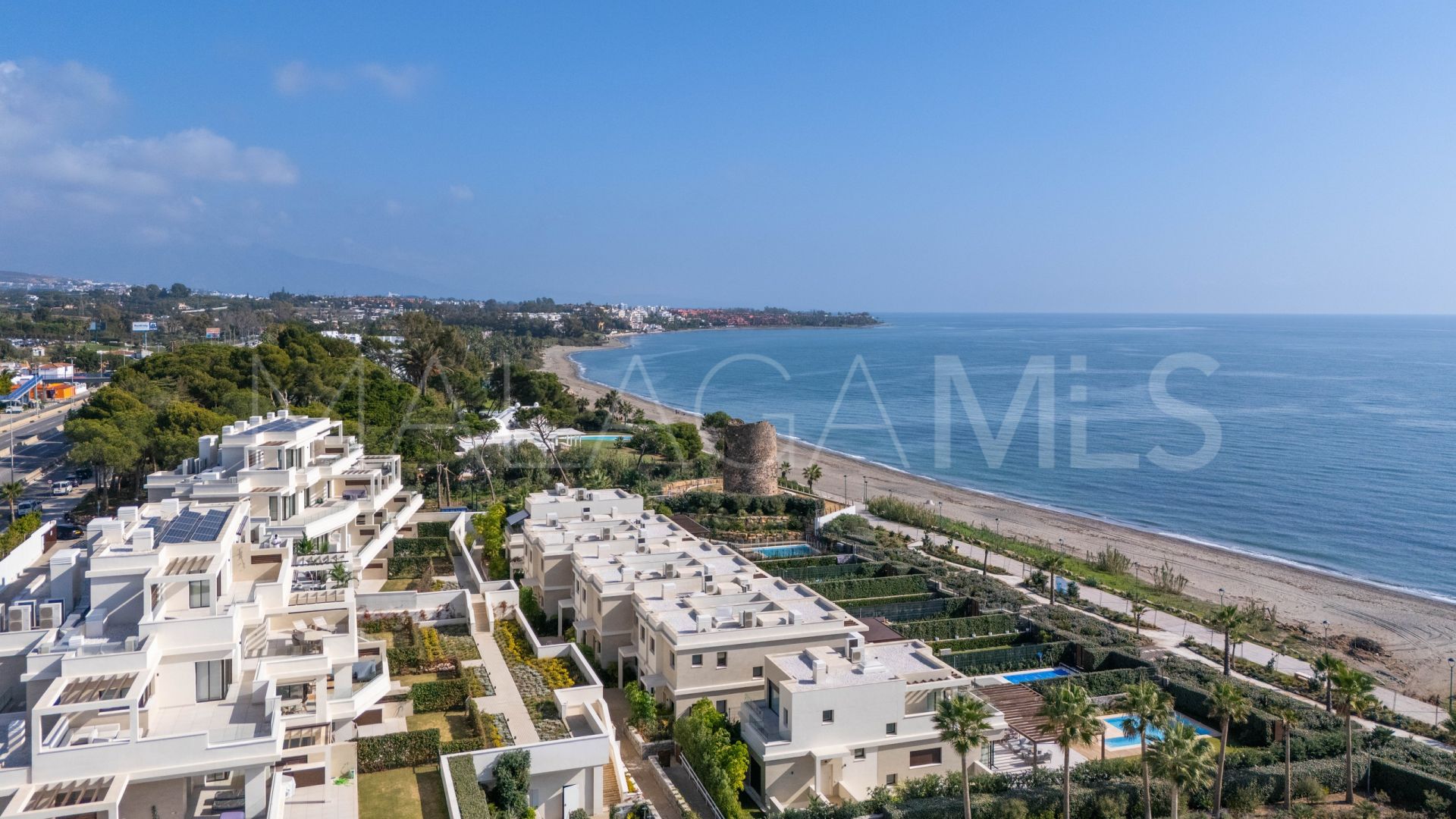 Beach Side New Golden Mile ground floor apartment for sale