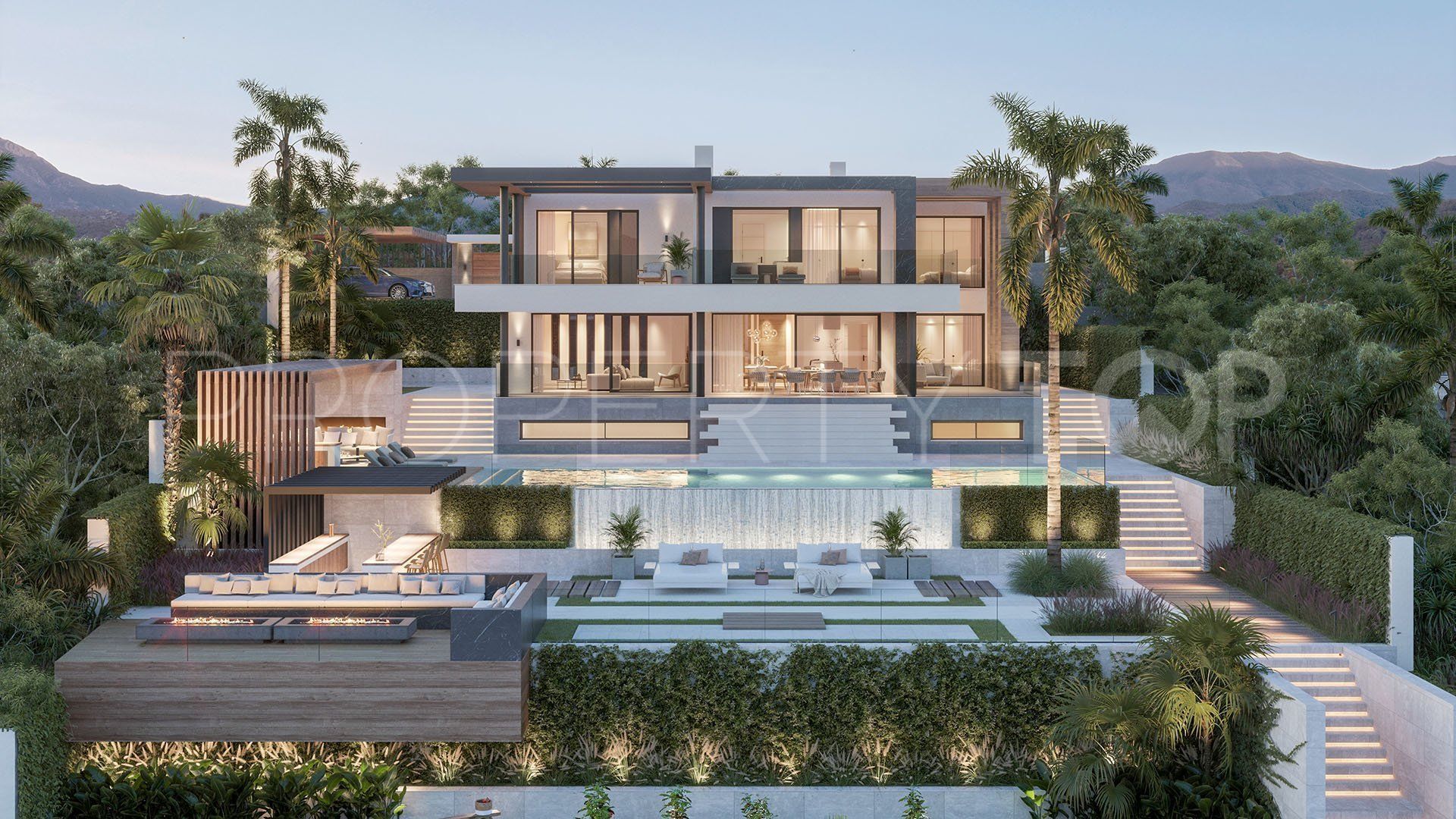 Villas with terrace for sale in Cerrado del Aguila, Mijas