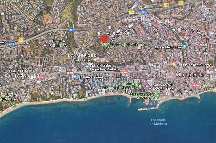 Comprar parcela residencial en Marbella Ciudad
