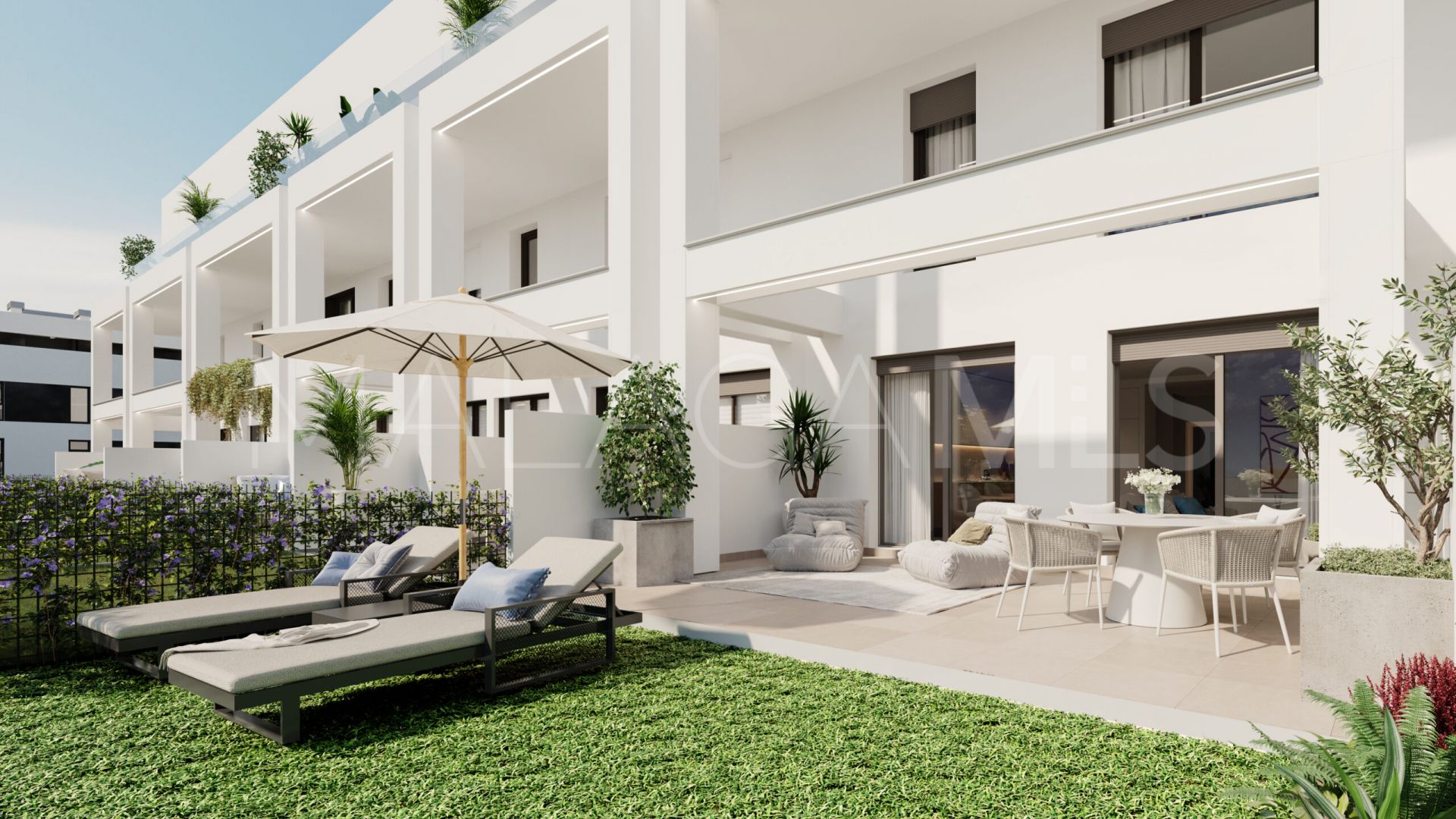 Ground floor duplex with 3 bedrooms for sale in Cancelada