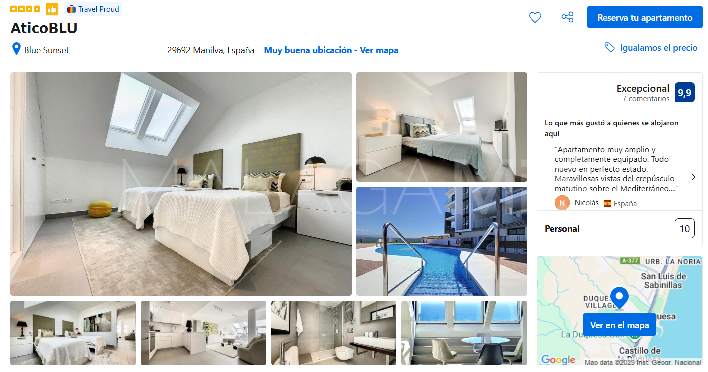 Penthaus for sale in La Duquesa