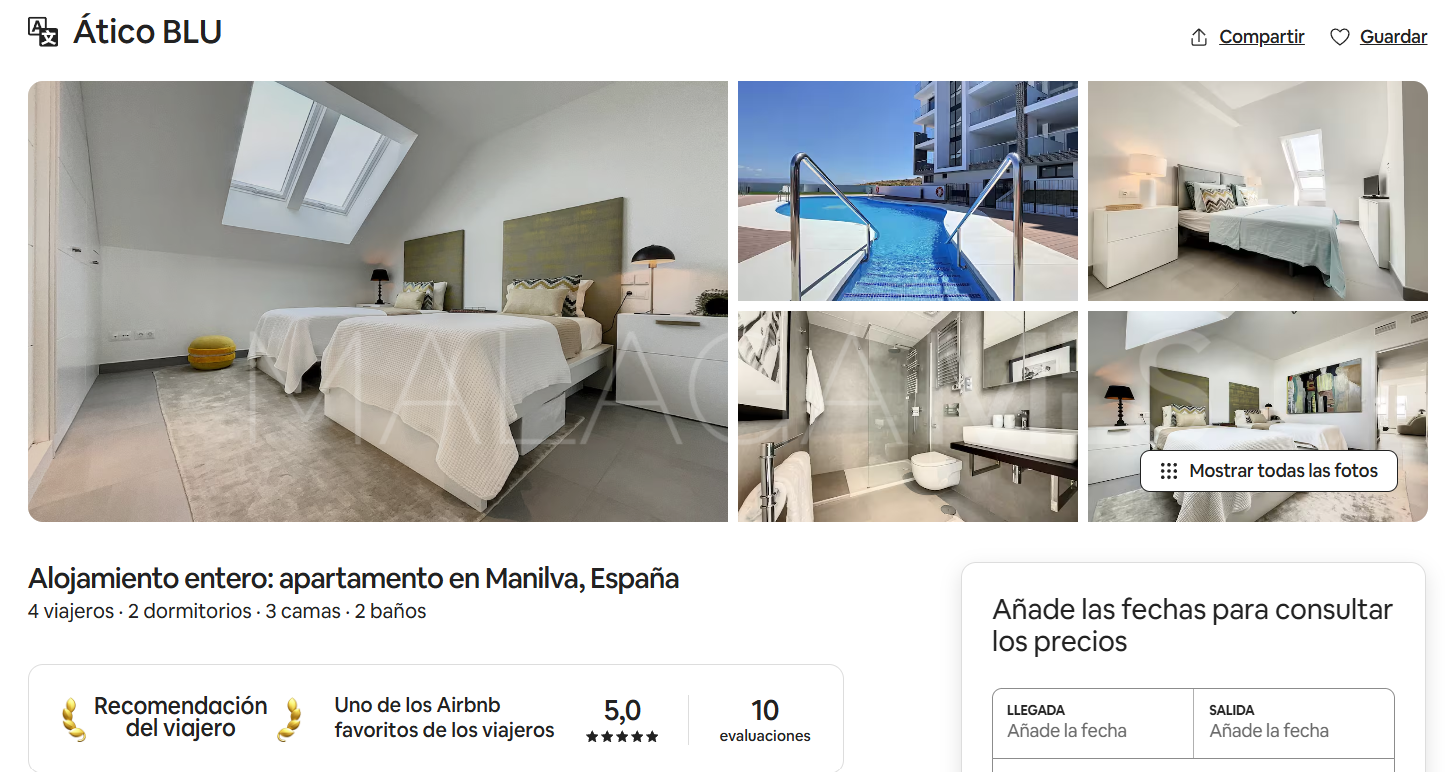 Penthaus for sale in La Duquesa