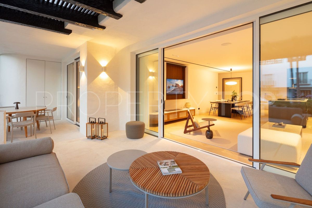 3 bedrooms Marbella Golden Mile ground floor apartment for sale