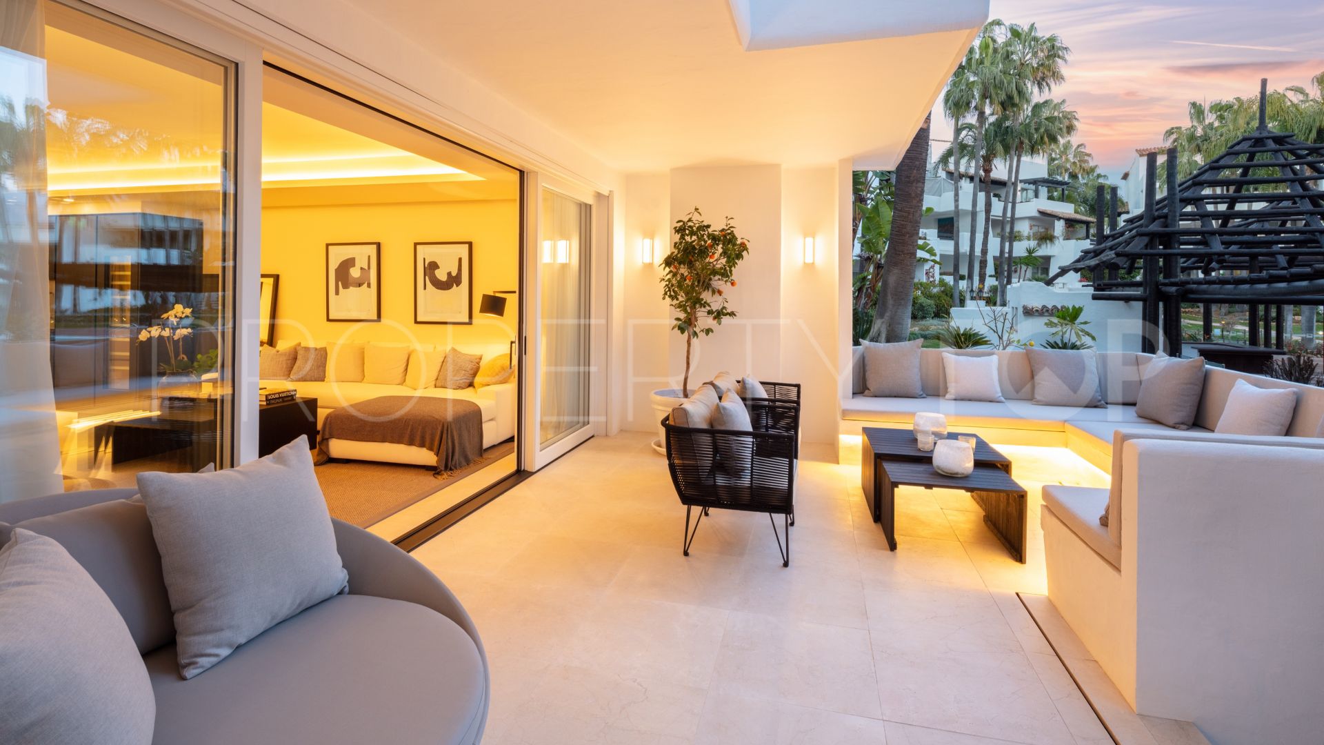 Marbella Golden Mile, apartamento planta baja en venta de 3 dormitorios
