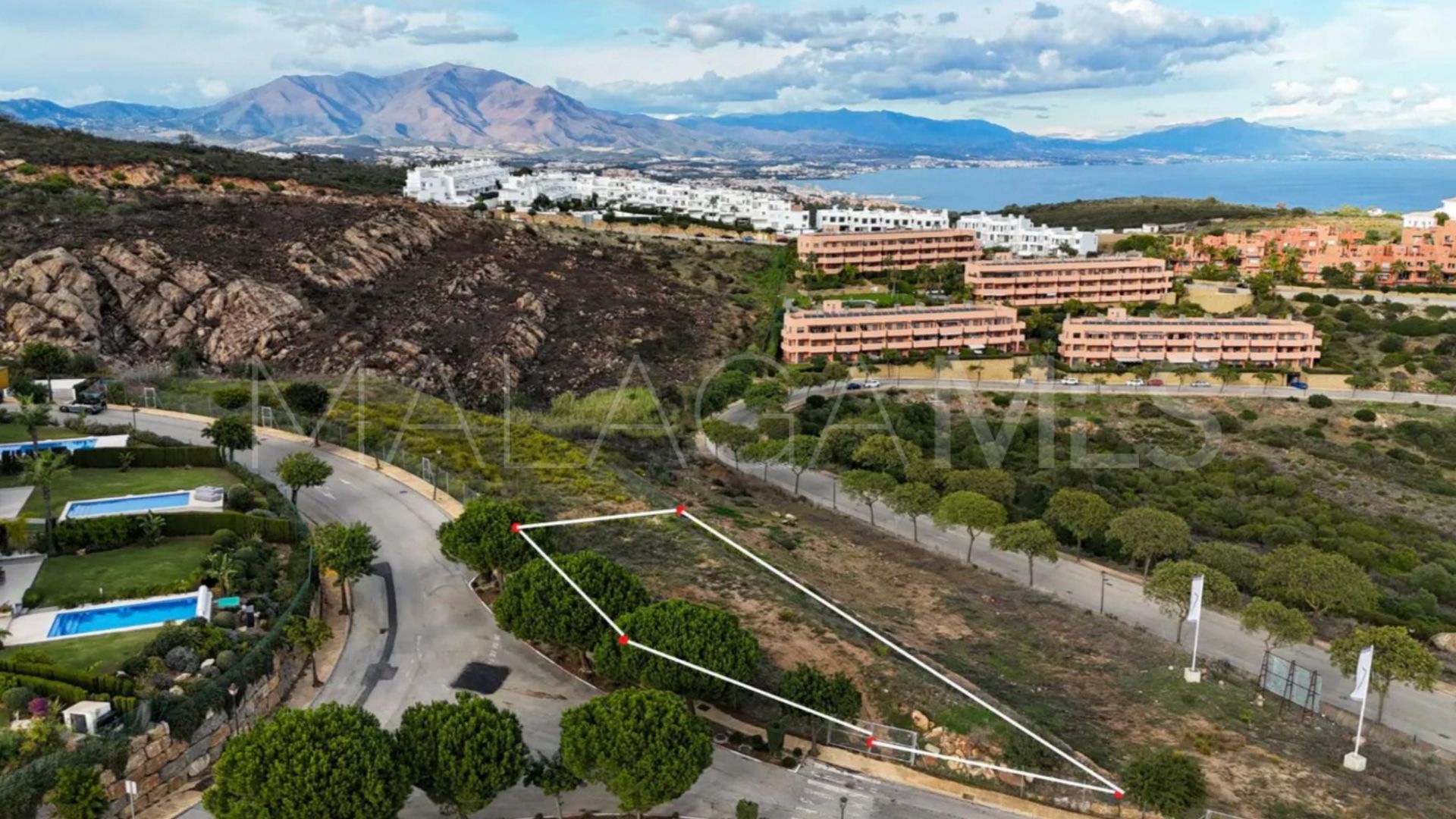 Tomt for sale in Bahia de las Rocas