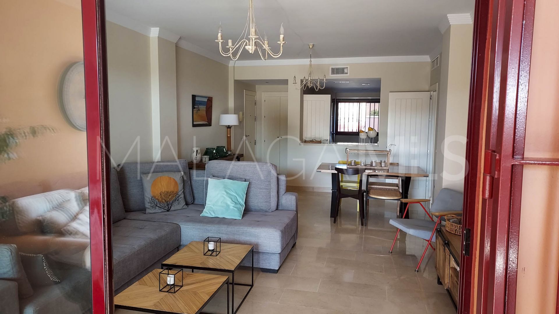 For sale 2 bedrooms ground floor apartment in La Duquesa
