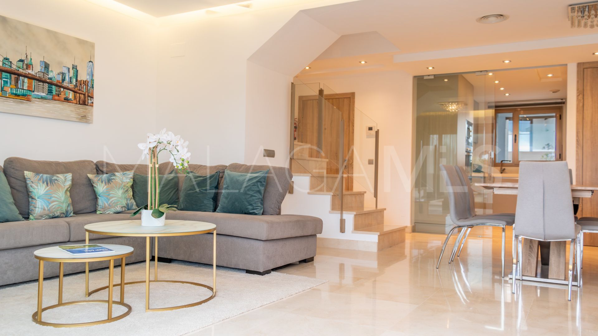 Tvåvånings takvåning for sale in La Cala Golf Resort