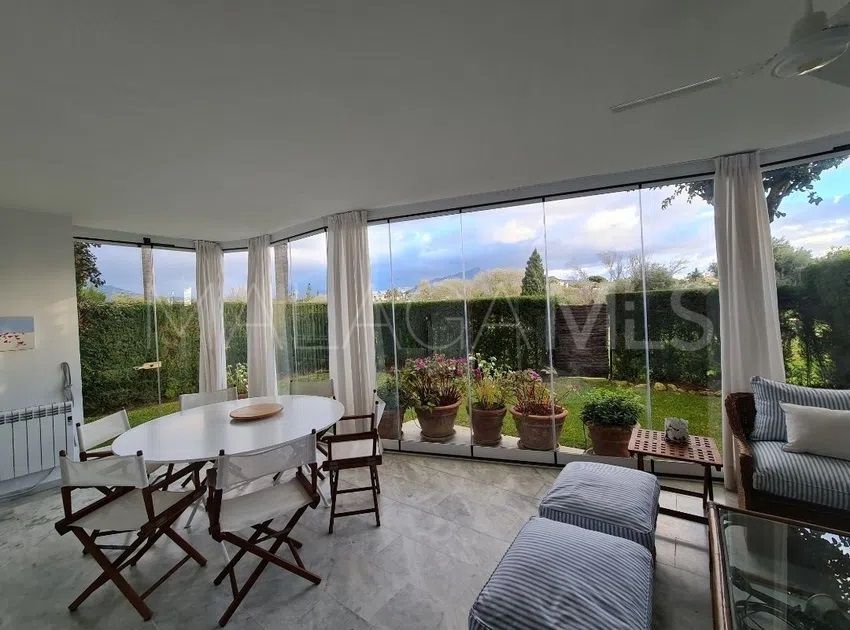 Ground floor apartment for sale in Guadalmina Baja