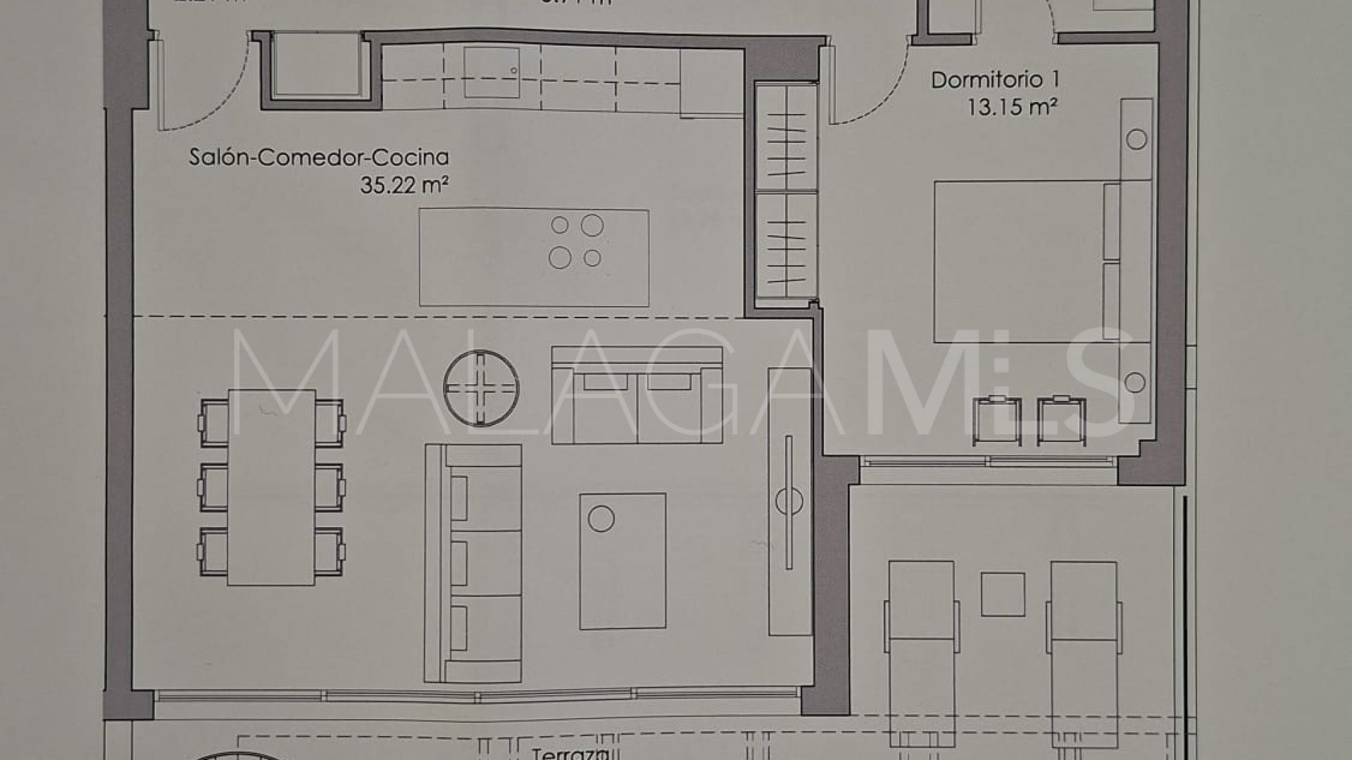 Buy Estepona East penthouse with 3 bedrooms