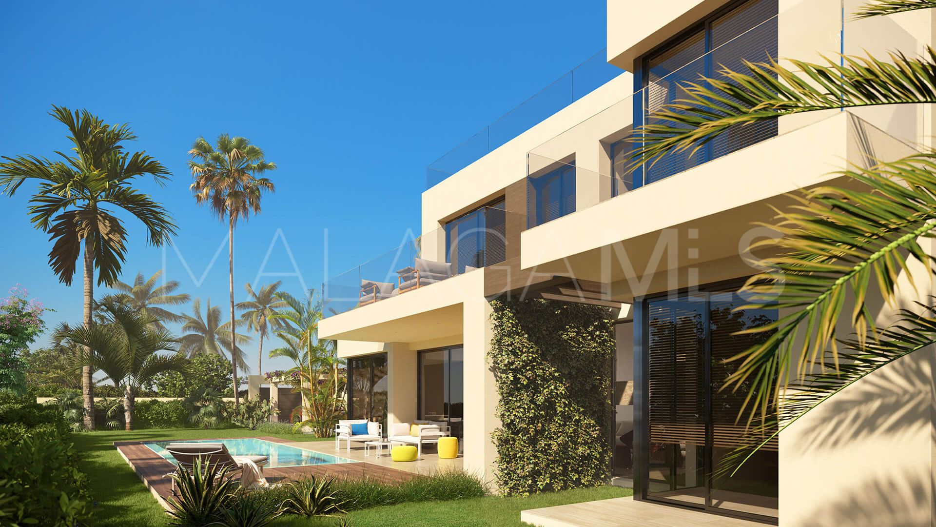 Buy villa with 4 bedrooms in Monte Biarritz