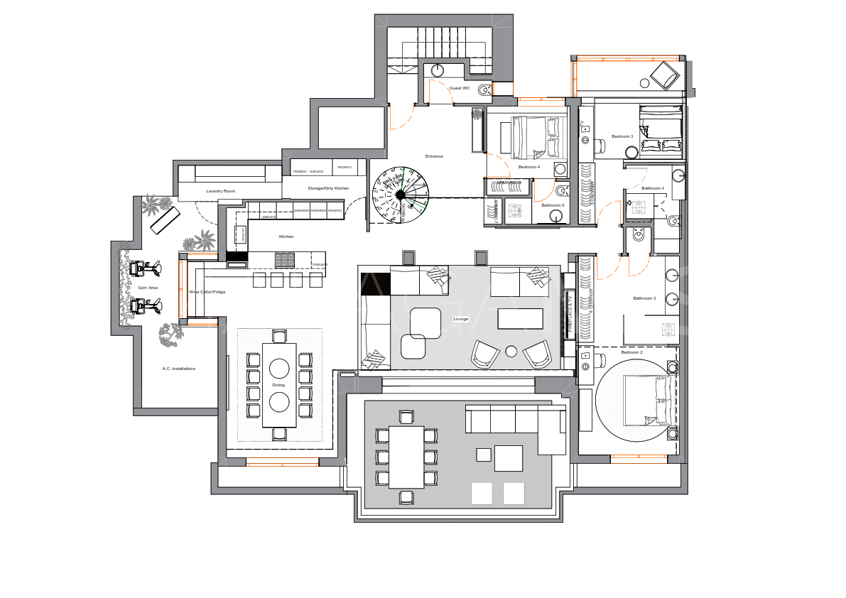 Duplex penthouse for sale in Rio Real