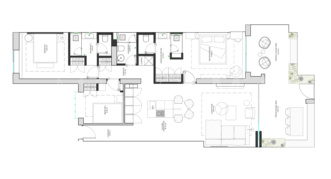 Ground floor apartment for sale in Marina Puente Romano