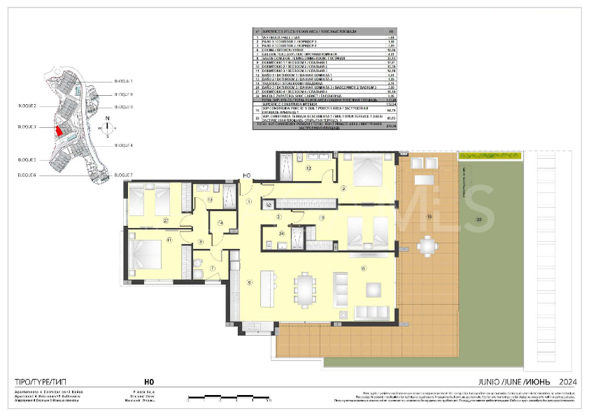 Apartamento planta baja for sale de 4 bedrooms in New Golden Mile