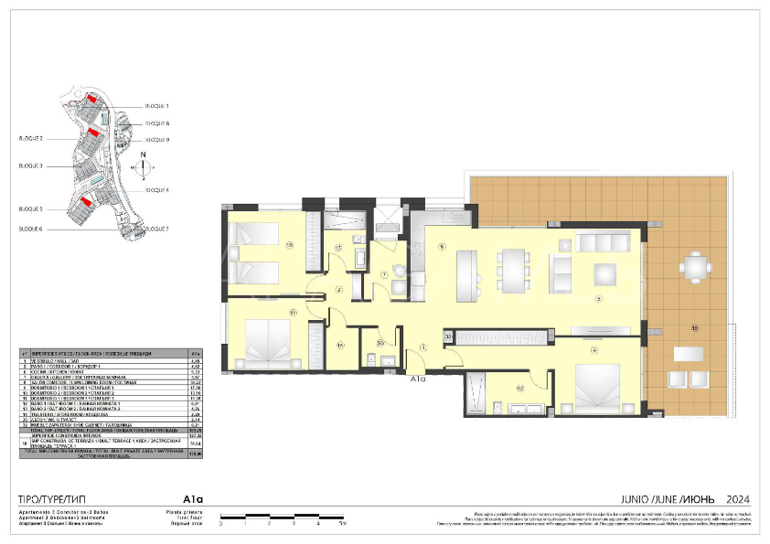 For sale New Golden Mile 3 bedrooms apartment