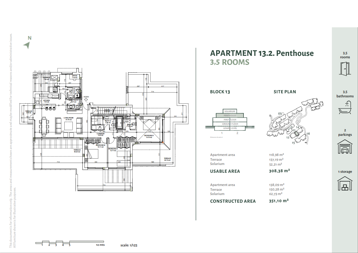 Penthaus for sale in Marbella Club Hills