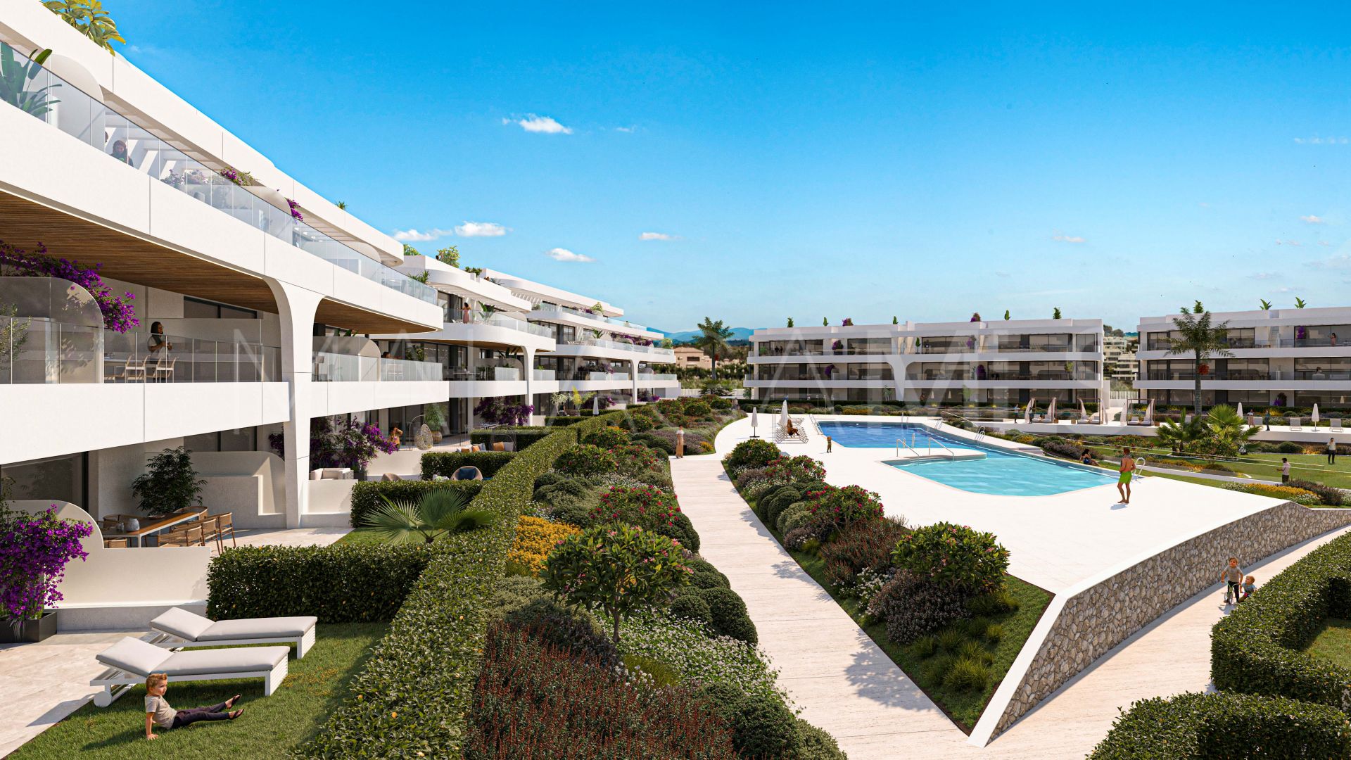 New Golden Mile, apartamento planta baja de 3 bedrooms a la venta