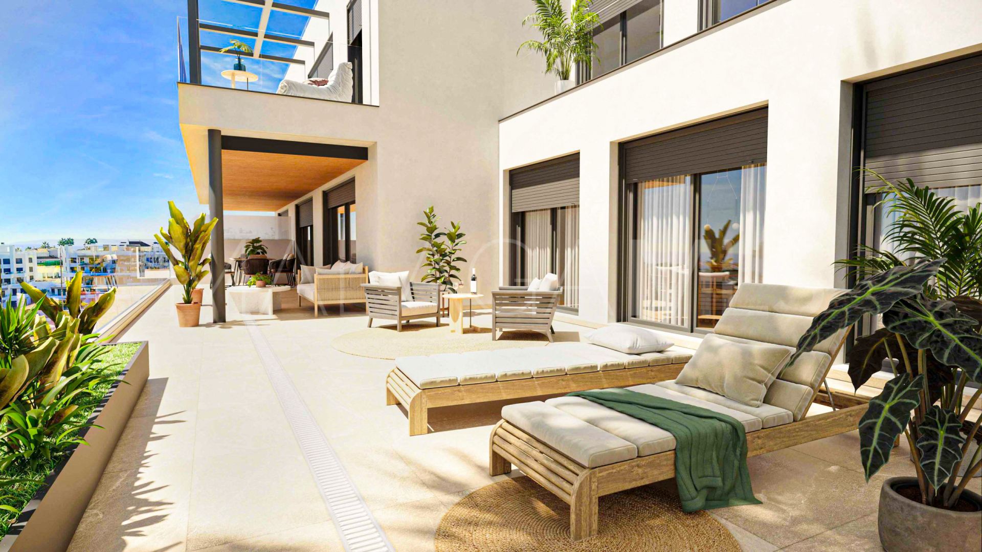 Ground floor apartment with 2 bedrooms for sale in Estepona