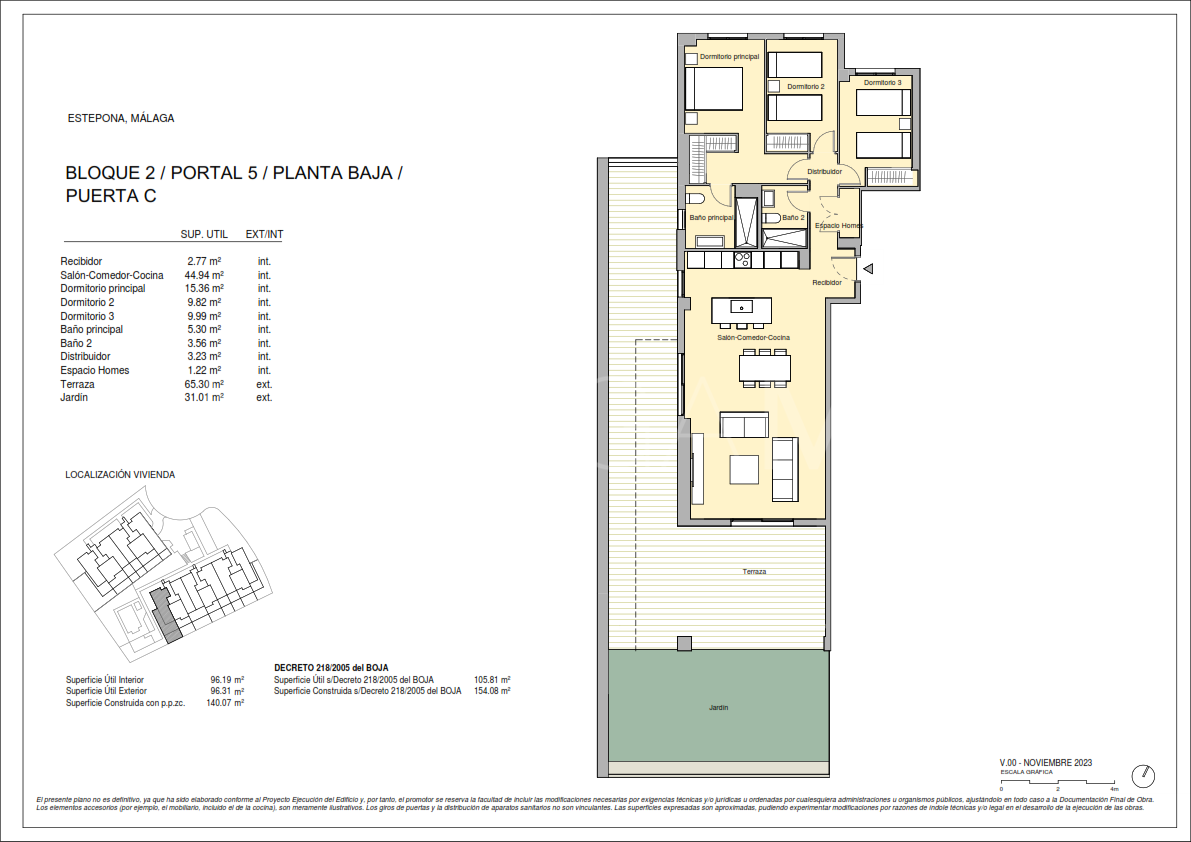 Erdgeschosswohnung for sale in Estepona Westen
