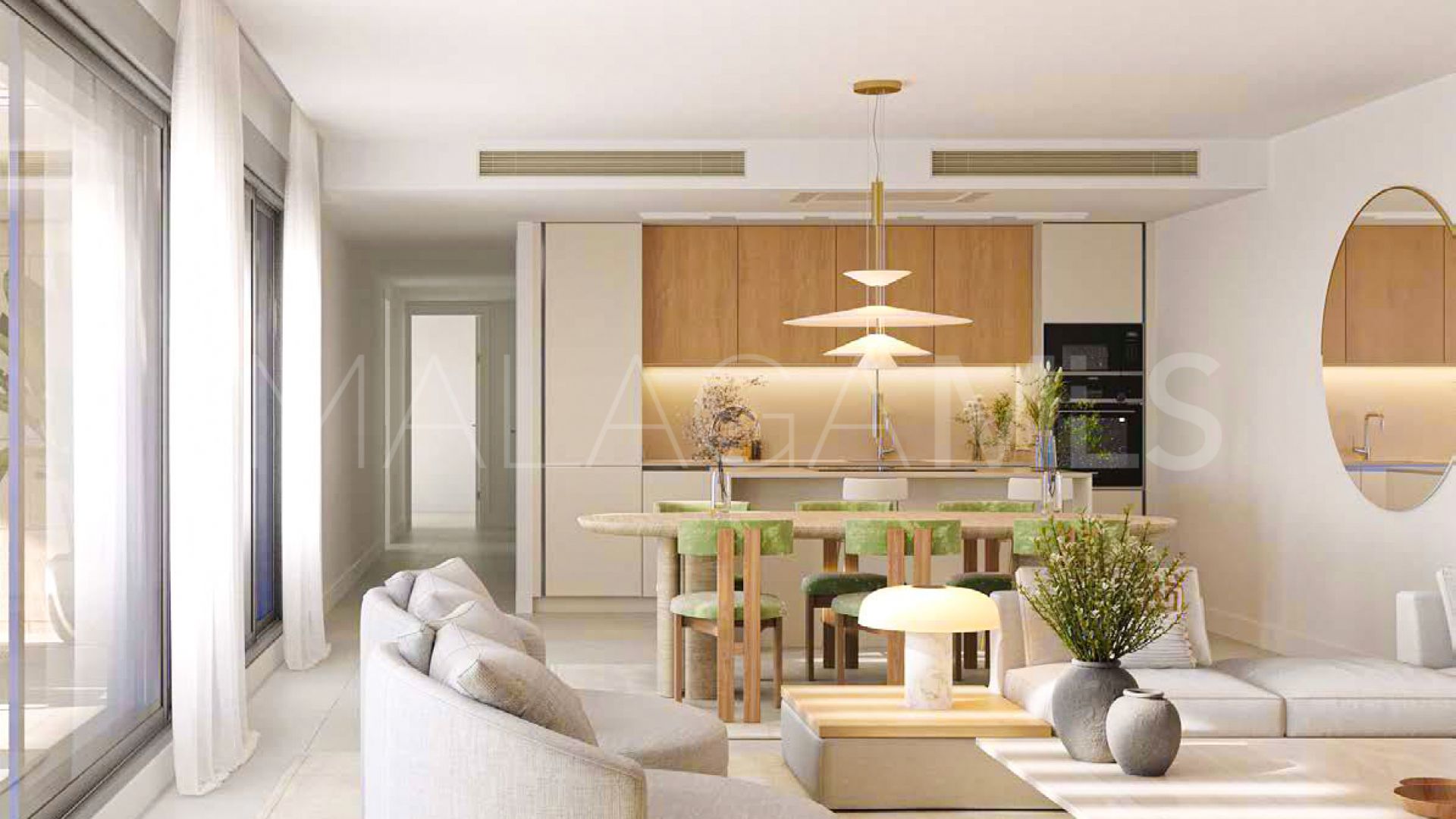 Ground floor apartment in New Golden Mile for sale