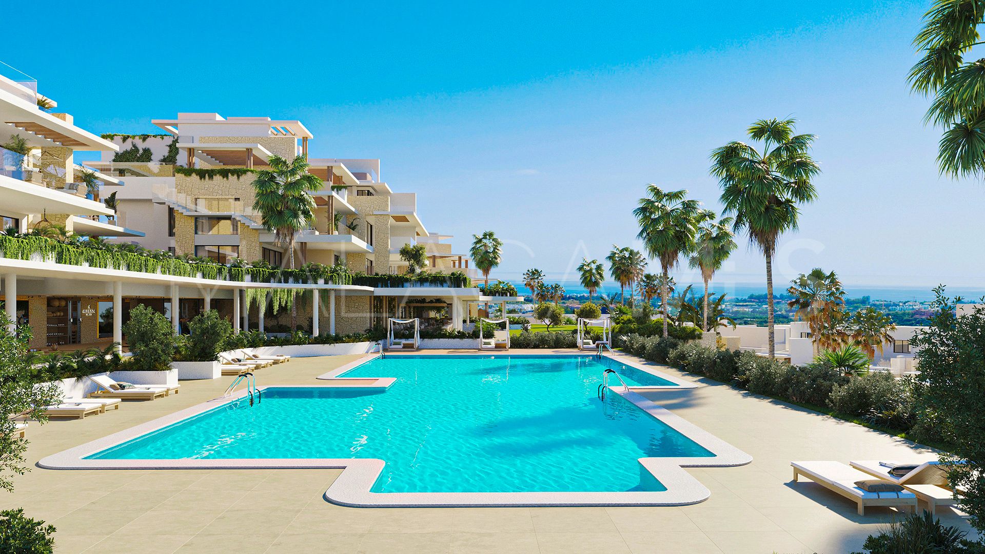 Tvåvånings takvåning for sale in Estepona