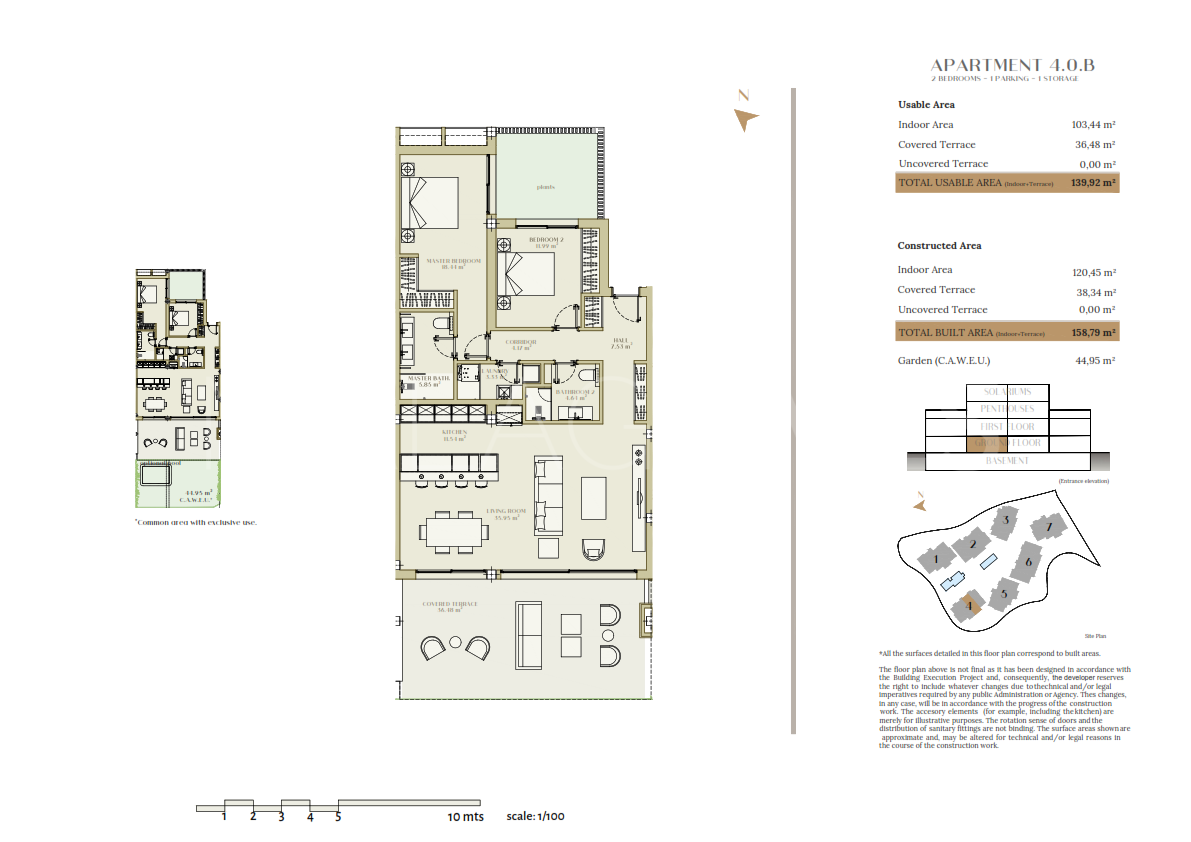 Erdgeschosswohnung for sale in Estepona