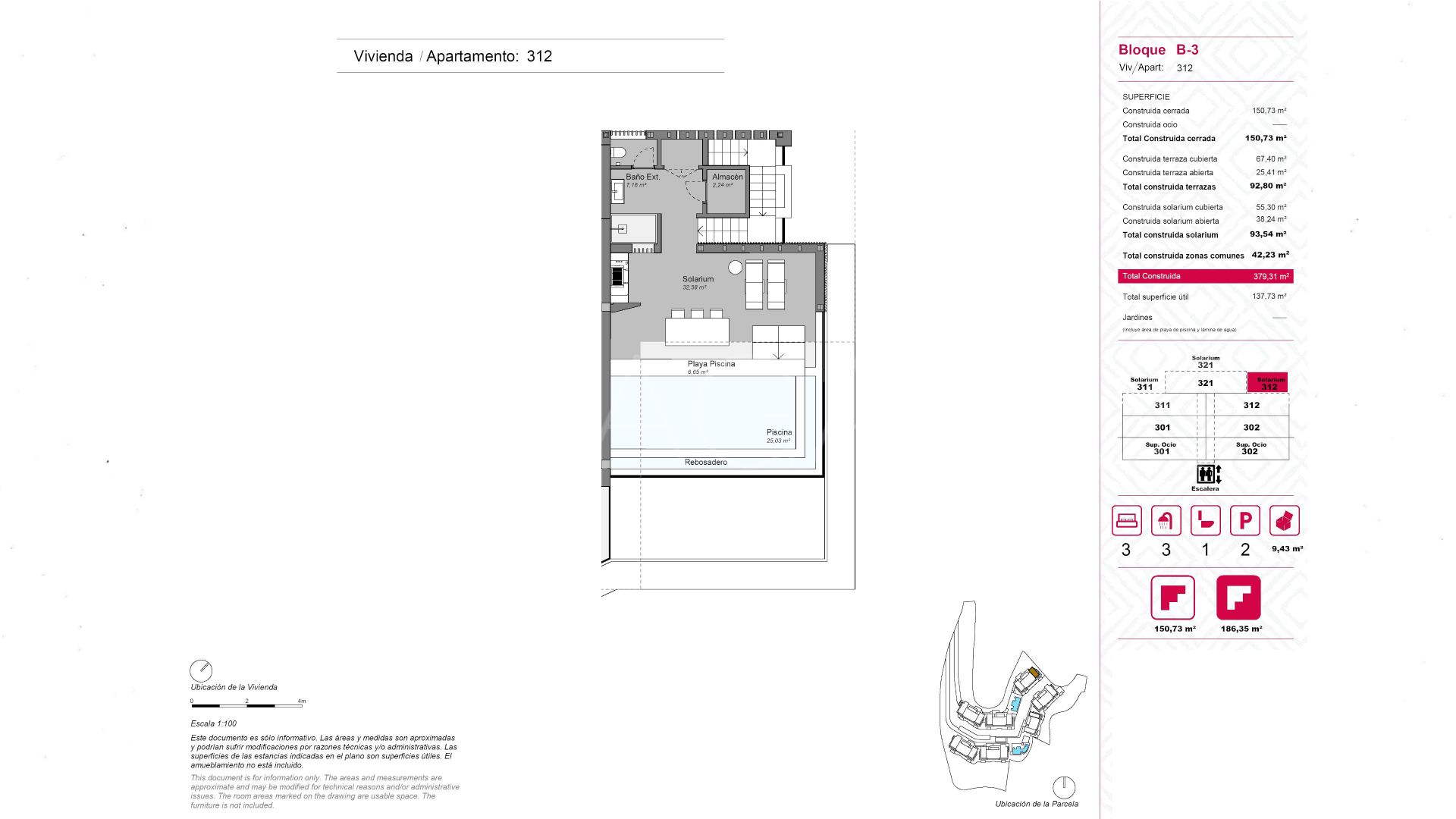 Appartement terrasse for sale in La Quinta