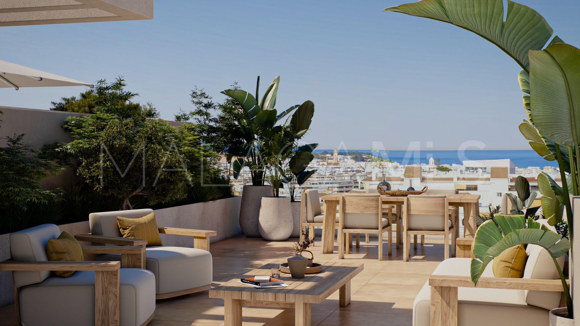For sale Estepona Town 3 bedrooms penthouse