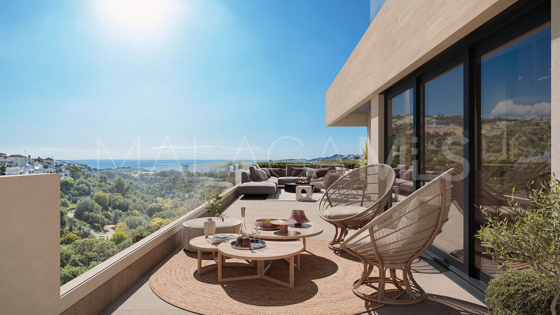Tvåvånings takvåning for sale in Marbella Öst