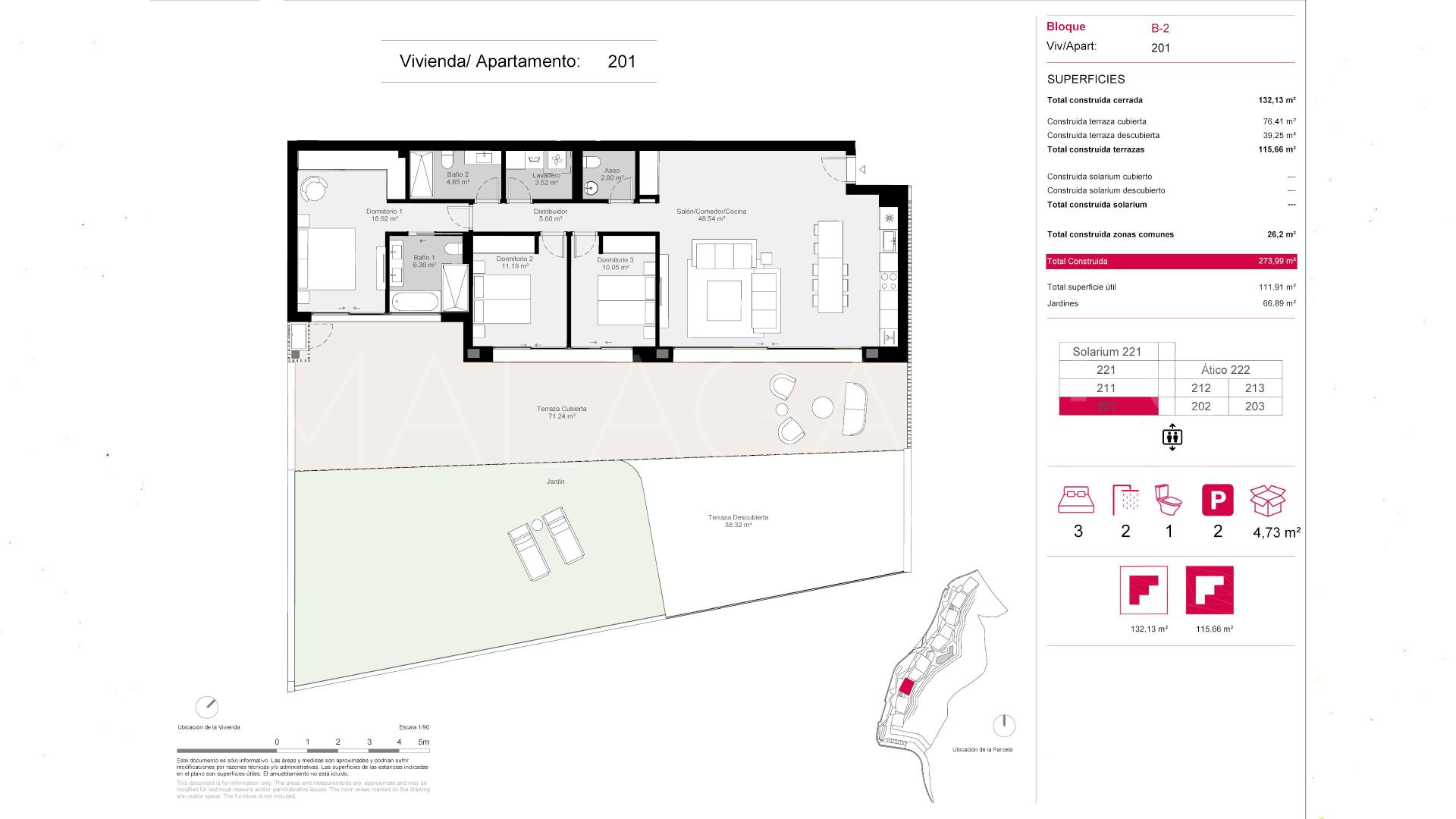 Markplanslägenhet for sale in La Quinta