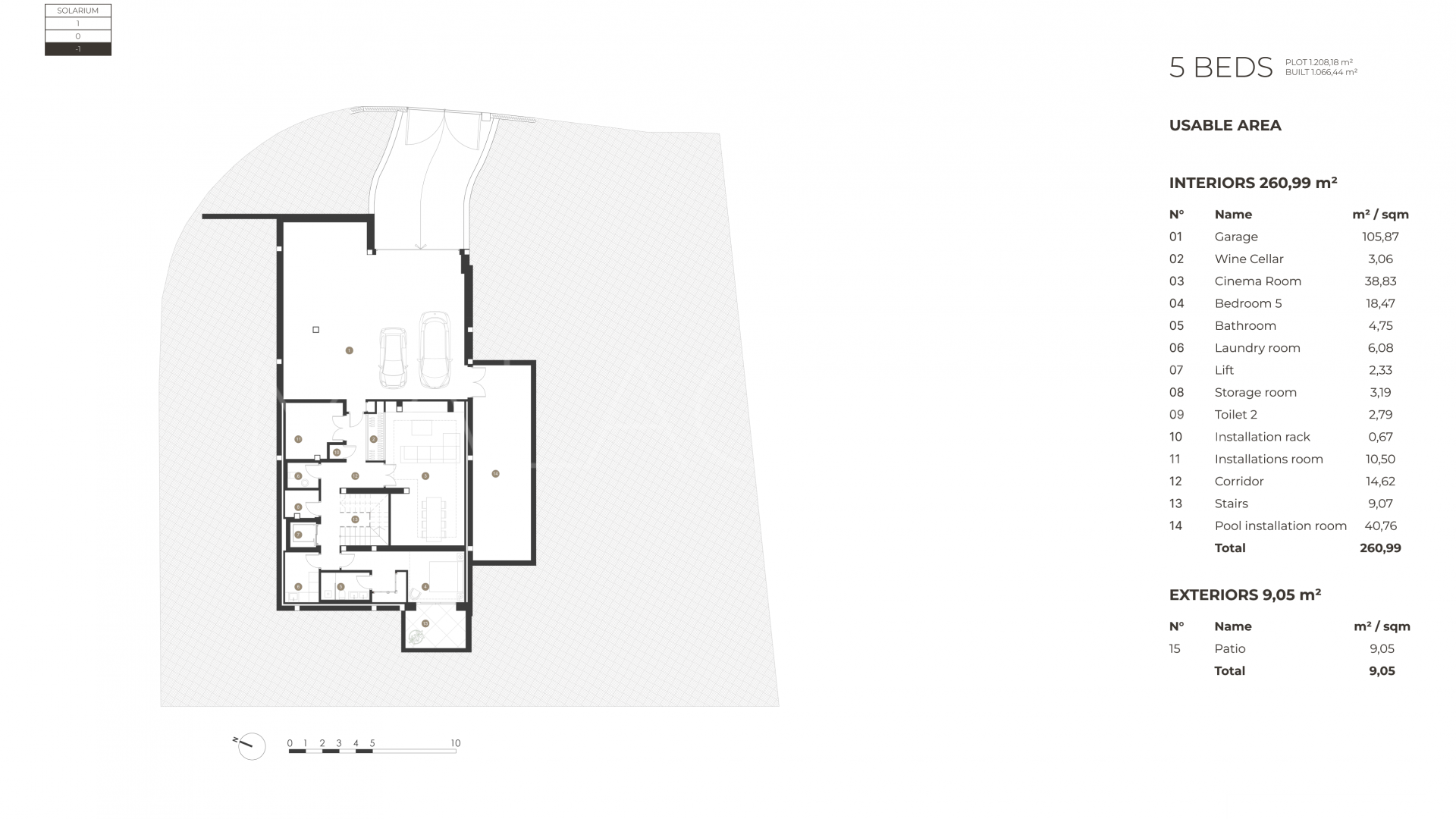 5 bedrooms villa for sale in Golden Mile