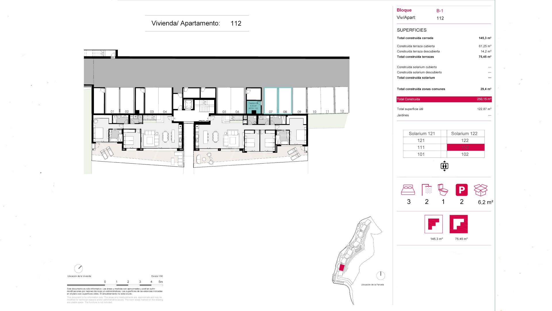 La Quinta, apartamento a la venta de 3 bedrooms