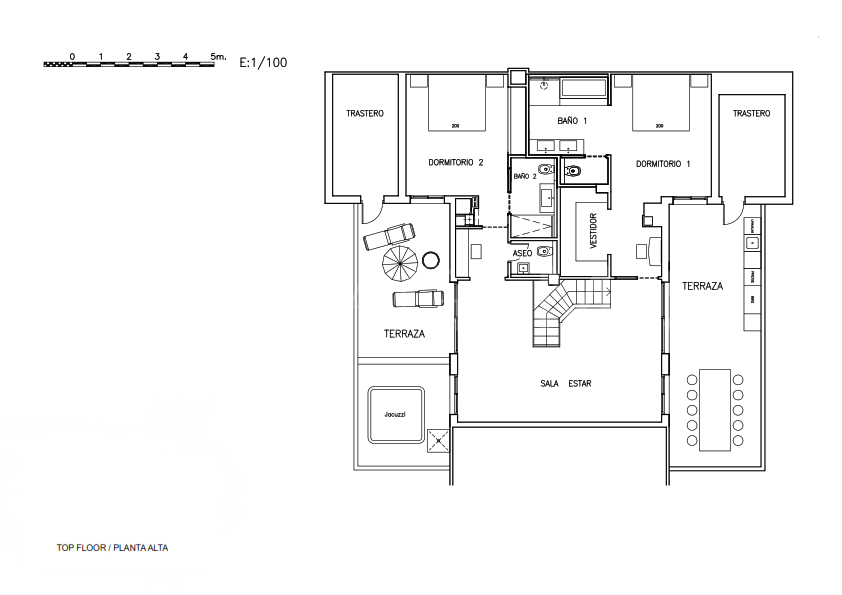 Zweistöckiges penthouse for sale in Costa Nagüeles I