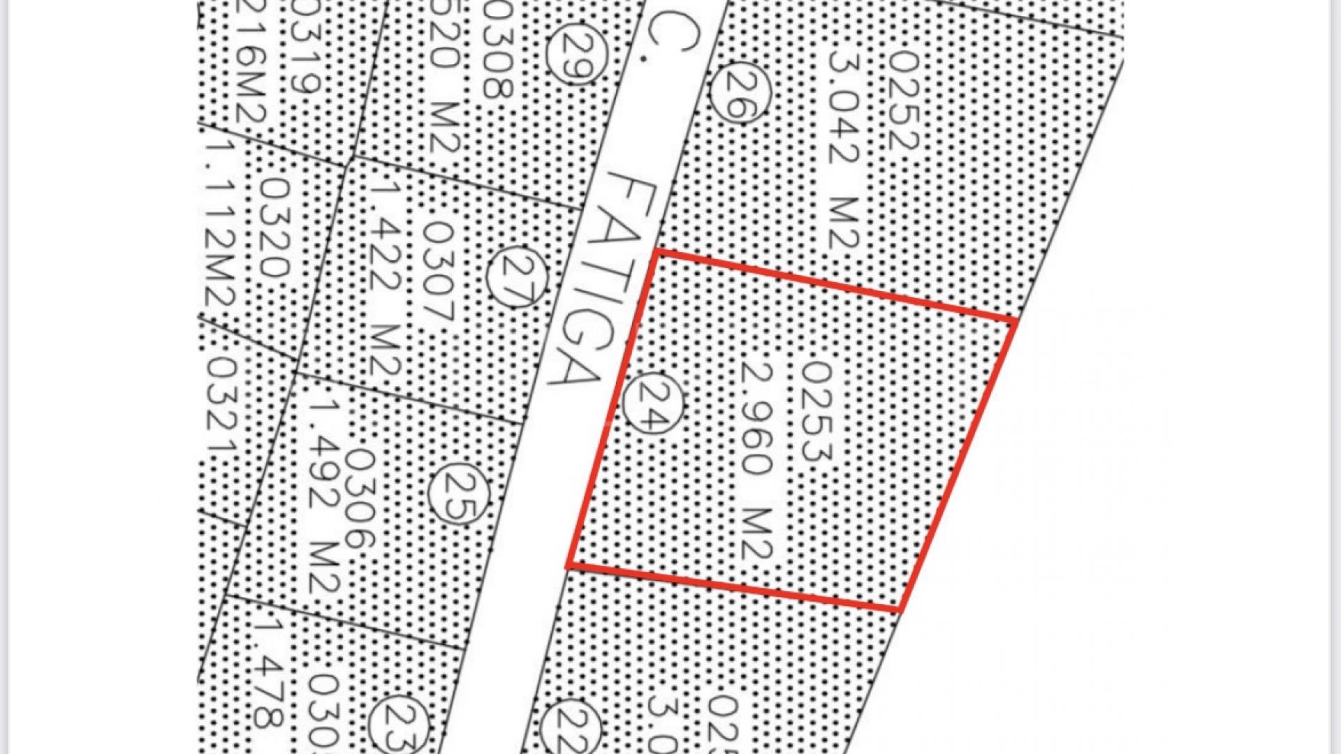 For sale plot in Zona F