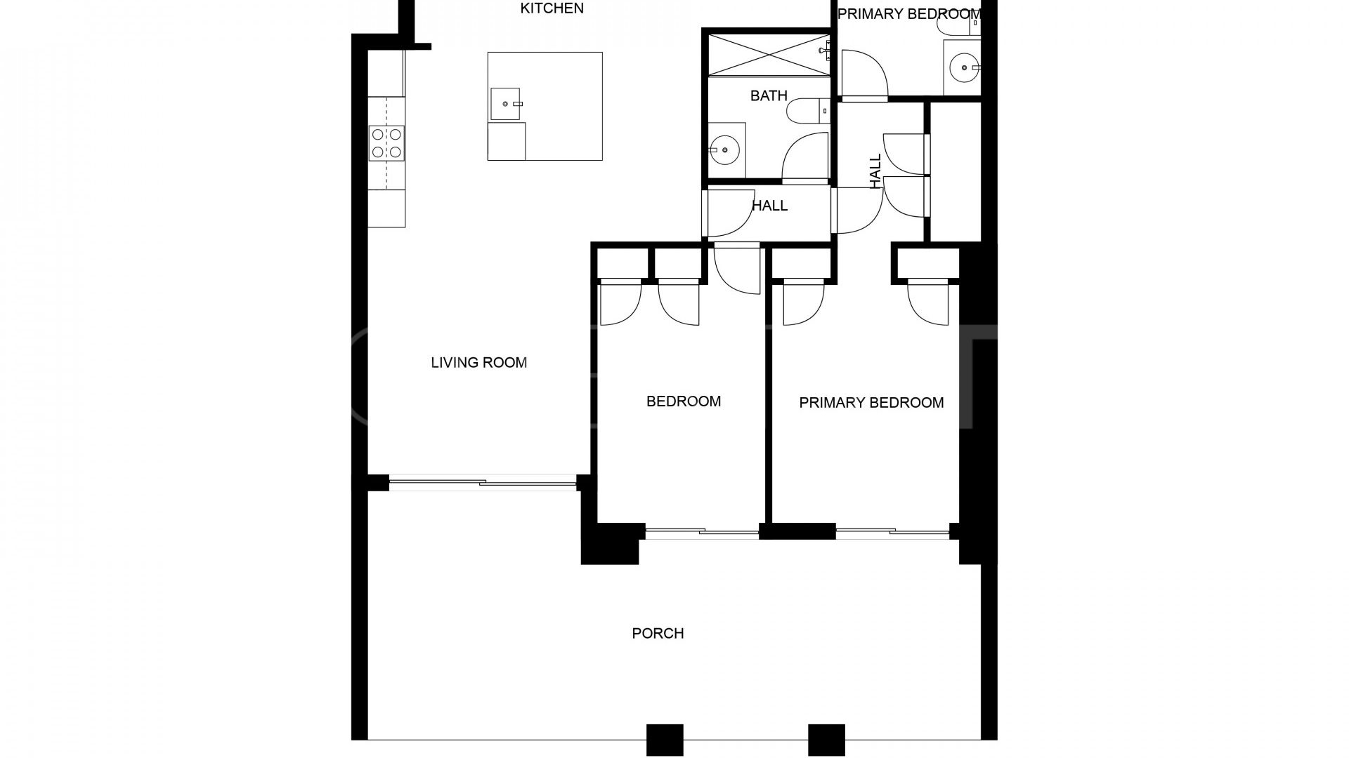 Apartamento planta baja a la venta con 2 dormitorios en La Quinta