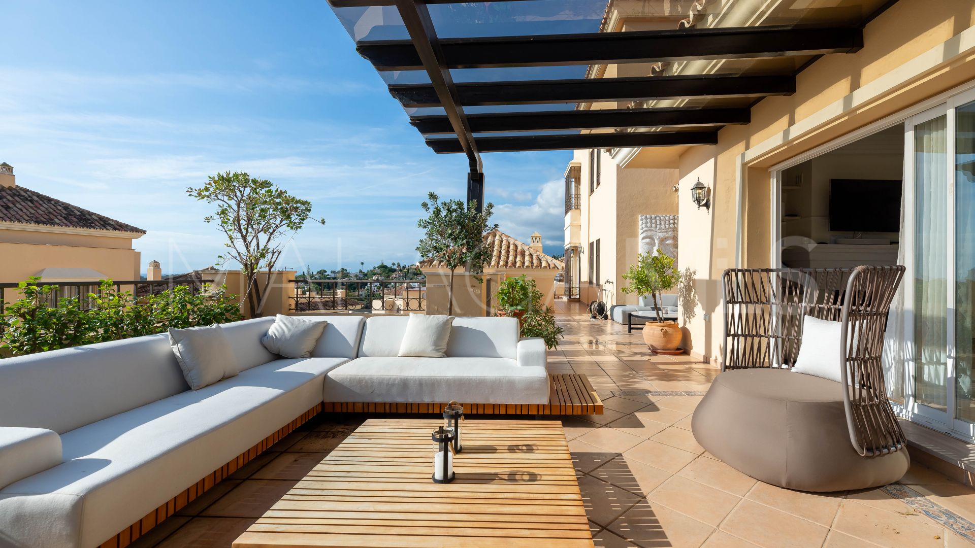 Buy Hacienda Elviria 4 bedrooms duplex penthouse