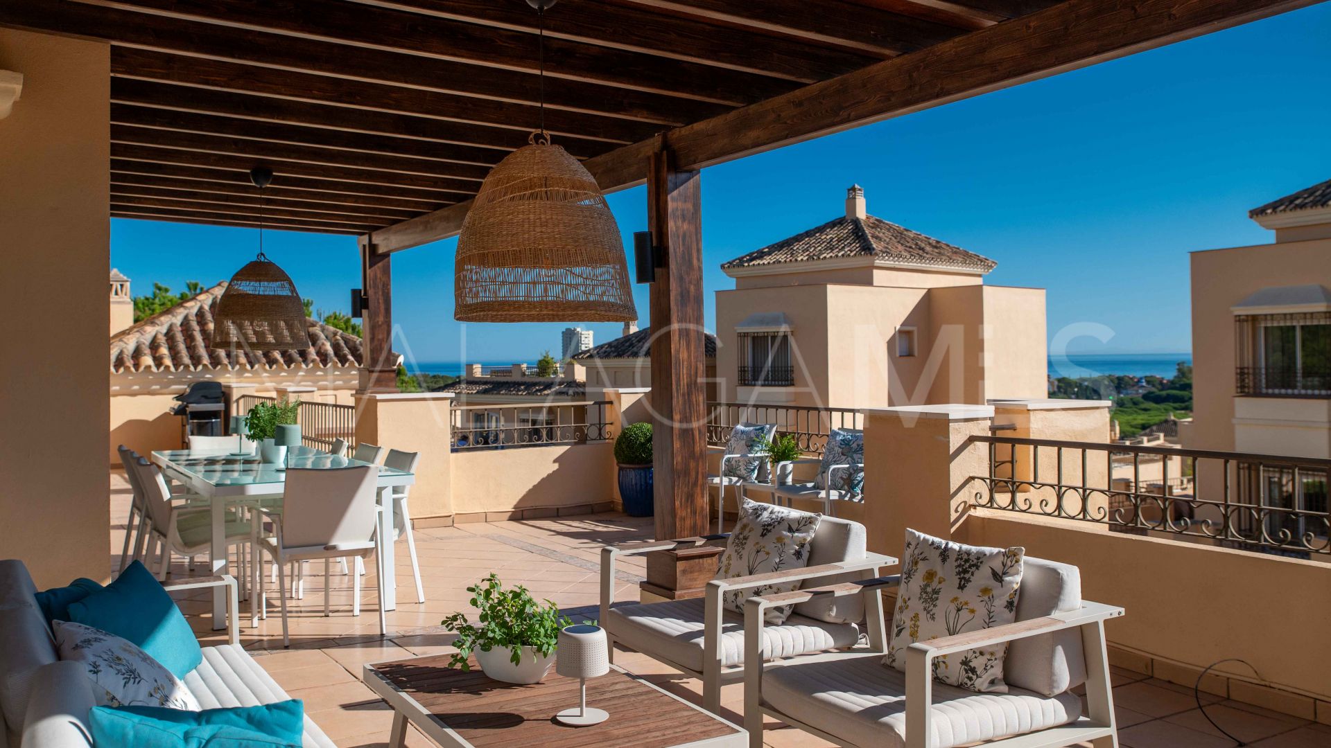 Tvåvånings takvåning for sale in Hacienda Elviria