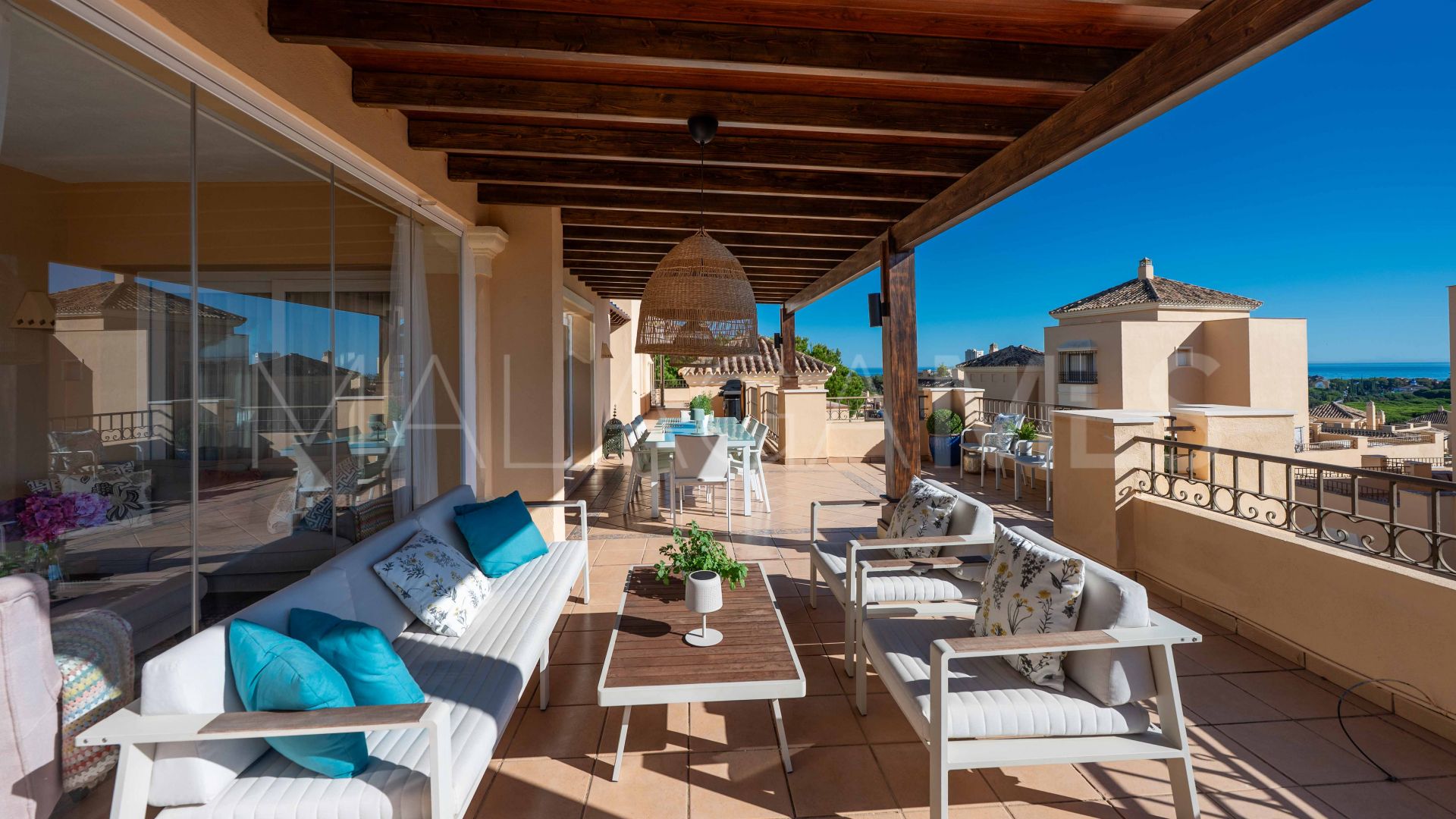 Tvåvånings takvåning for sale in Hacienda Elviria