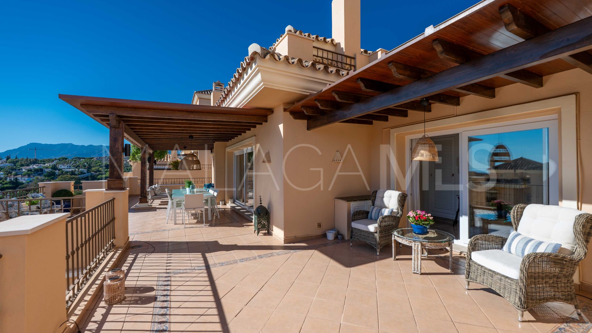 Tvåvånings takvåning for sale in Hacienda Elviria