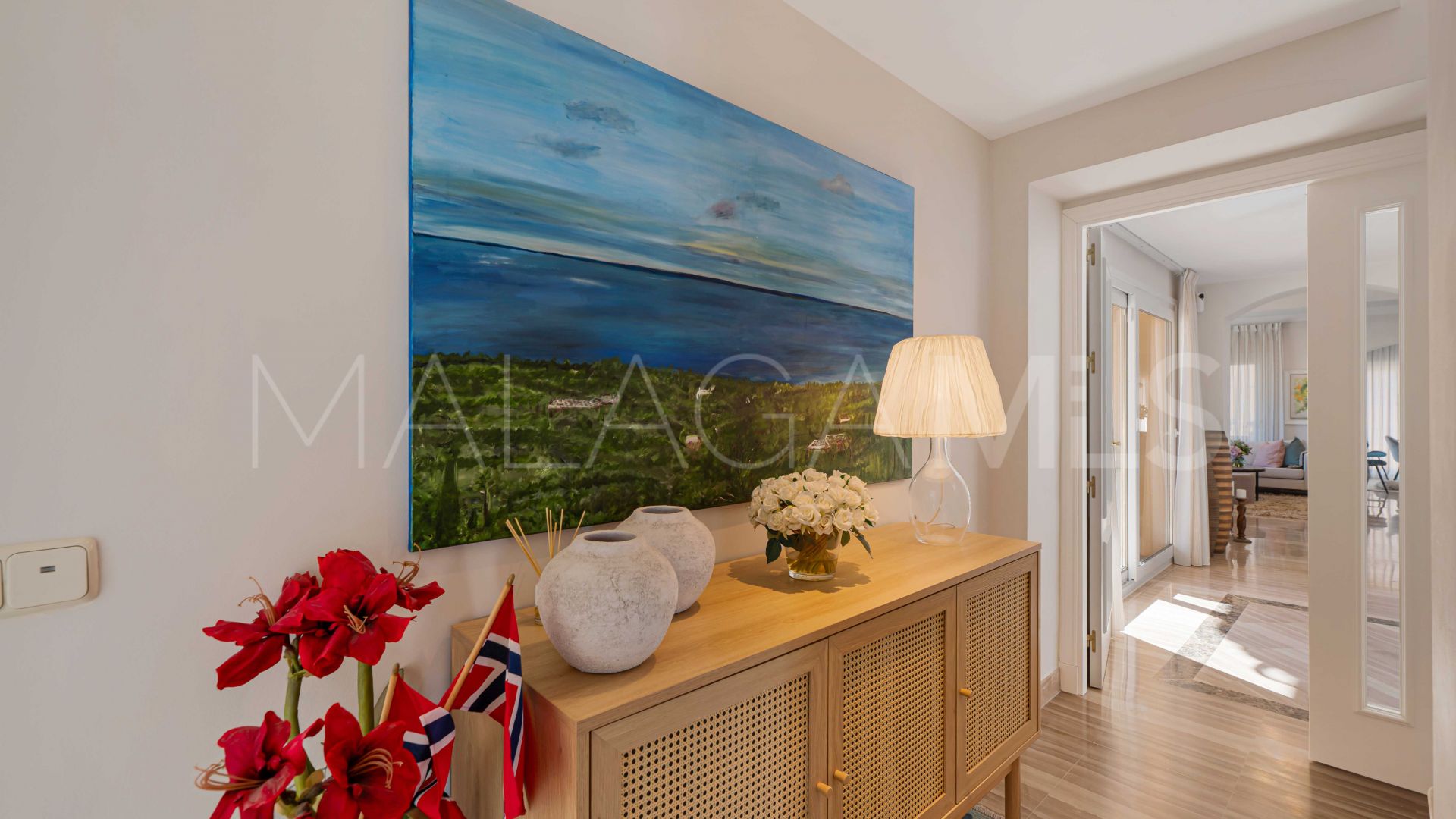 Tvåvånings takvåning for sale in Hacienda Elviria